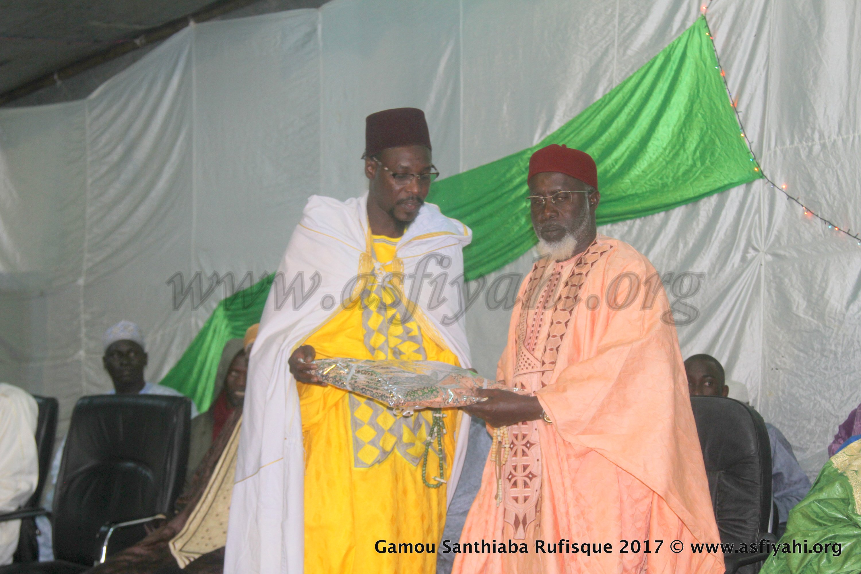 PHOTOS - 14 Janvier 2017 à Santhiaba Rufisque - Les Images du Gamou de Xaley Cheikh Ahmed Tidiane Cherif (rta), présidé par Serigne Samba Touré