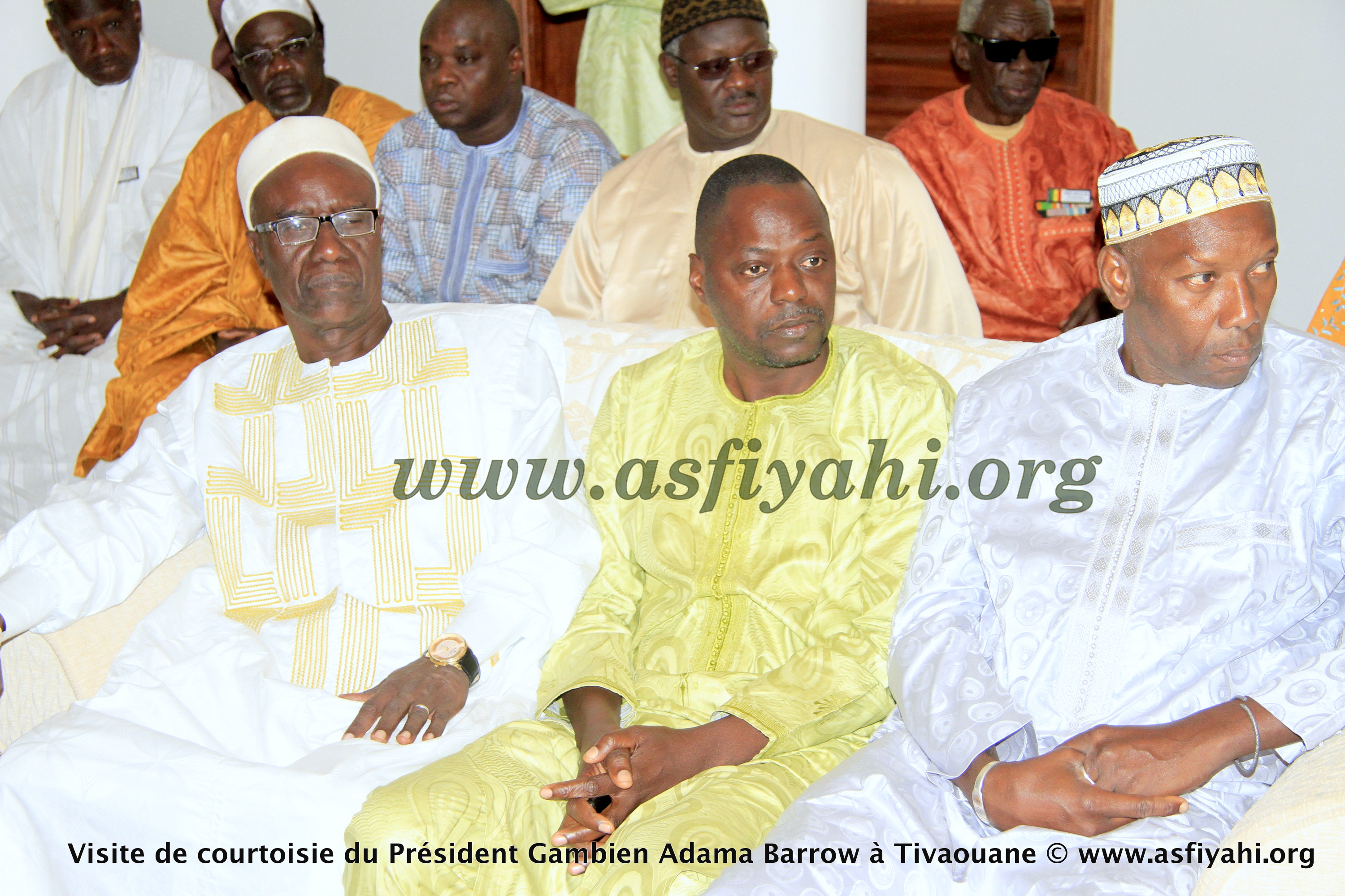 PHOTOS - Les Images de la Réception du President Gambien Adama Barrow à Tivaouane, ce Vendredi 3 Mars 2017