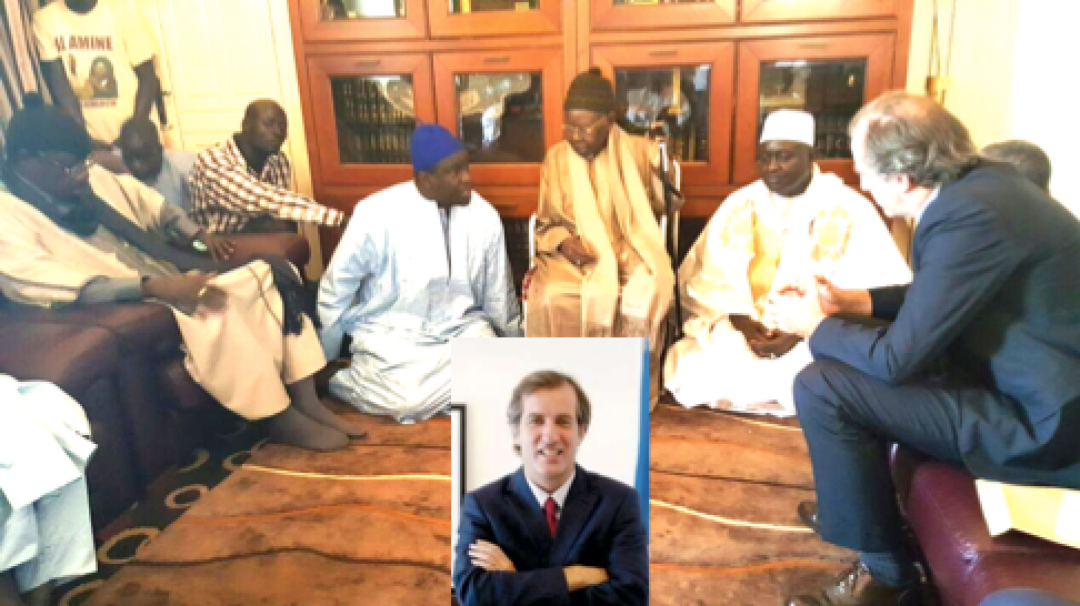 RAPPEL À DIEU D'AL MAKTOUM: L'Ambassadeur de France au Sénégal, Son Excellence Christophe Bigot a présenté ses condoléances au nouveau Khalife Serigne Abdou Aziz Sy AlAmine