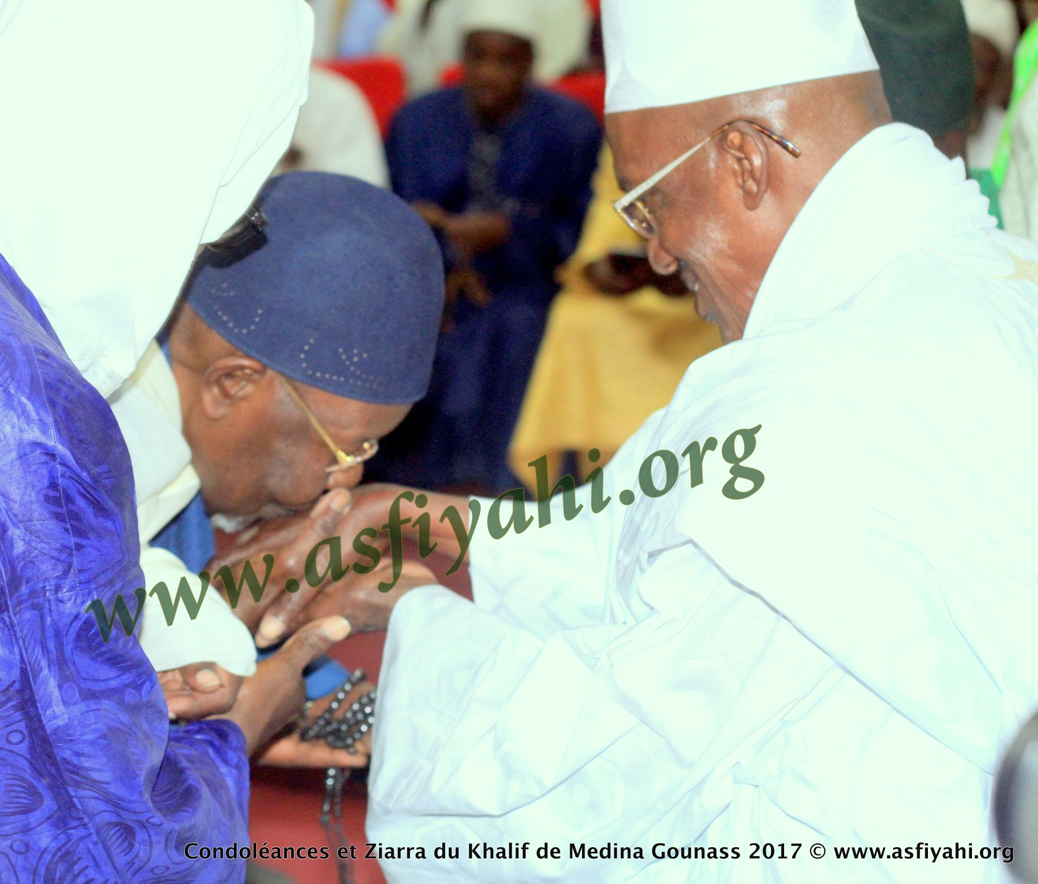 PHOTOS - RAPPEL À DIEU D'AL MAKTOUM - Les images de la Présentation de Condoléances du Khalif de Médina Gounass en compagnie du Cherif Sidi Birahim TIjani