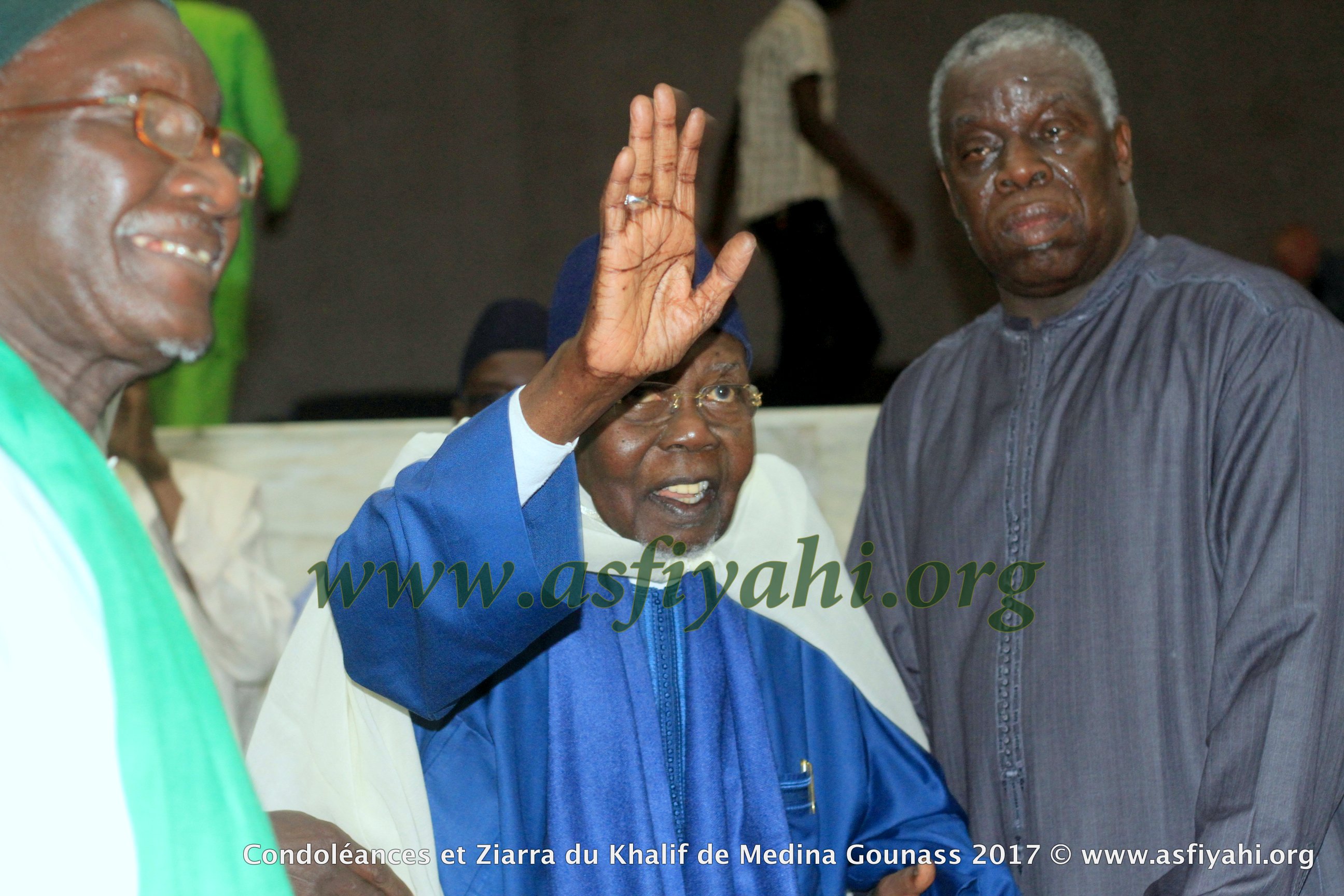 PHOTOS - RAPPEL À DIEU D'AL MAKTOUM - Les images de la Présentation de Condoléances du Khalif de Médina Gounass en compagnie du Cherif Sidi Birahim TIjani