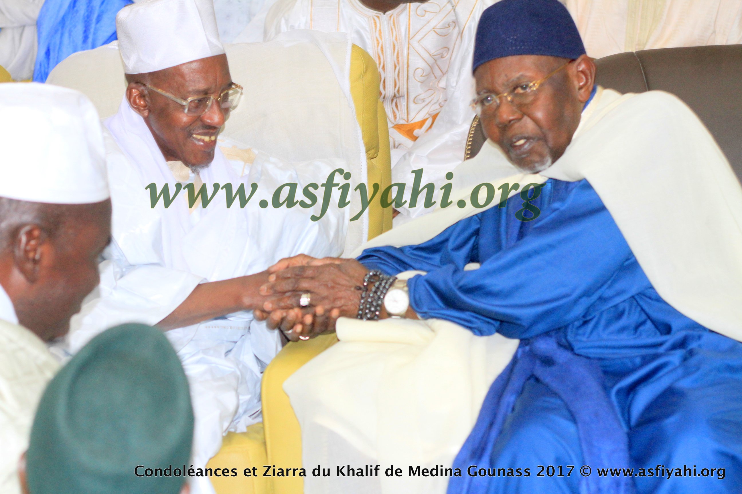 PHOTOS - RAPPEL À DIEU D'AL MAKTOUM - Les images de la Présentation de Condoléances du Khalif de Médina Gounass en compagnie du Cherif Sidi Birahim TIjani