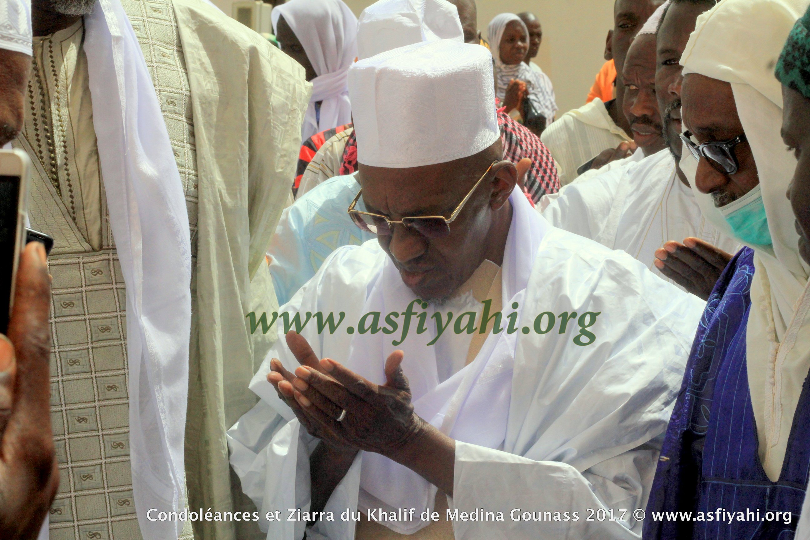 PHOTOS - RAPPEL À DIEU D'AL MAKTOUM - Les images de la Présentation de Condoléances du Khalif de Médina Gounass en compagnie du Cherif Sidi Birahim TIjani