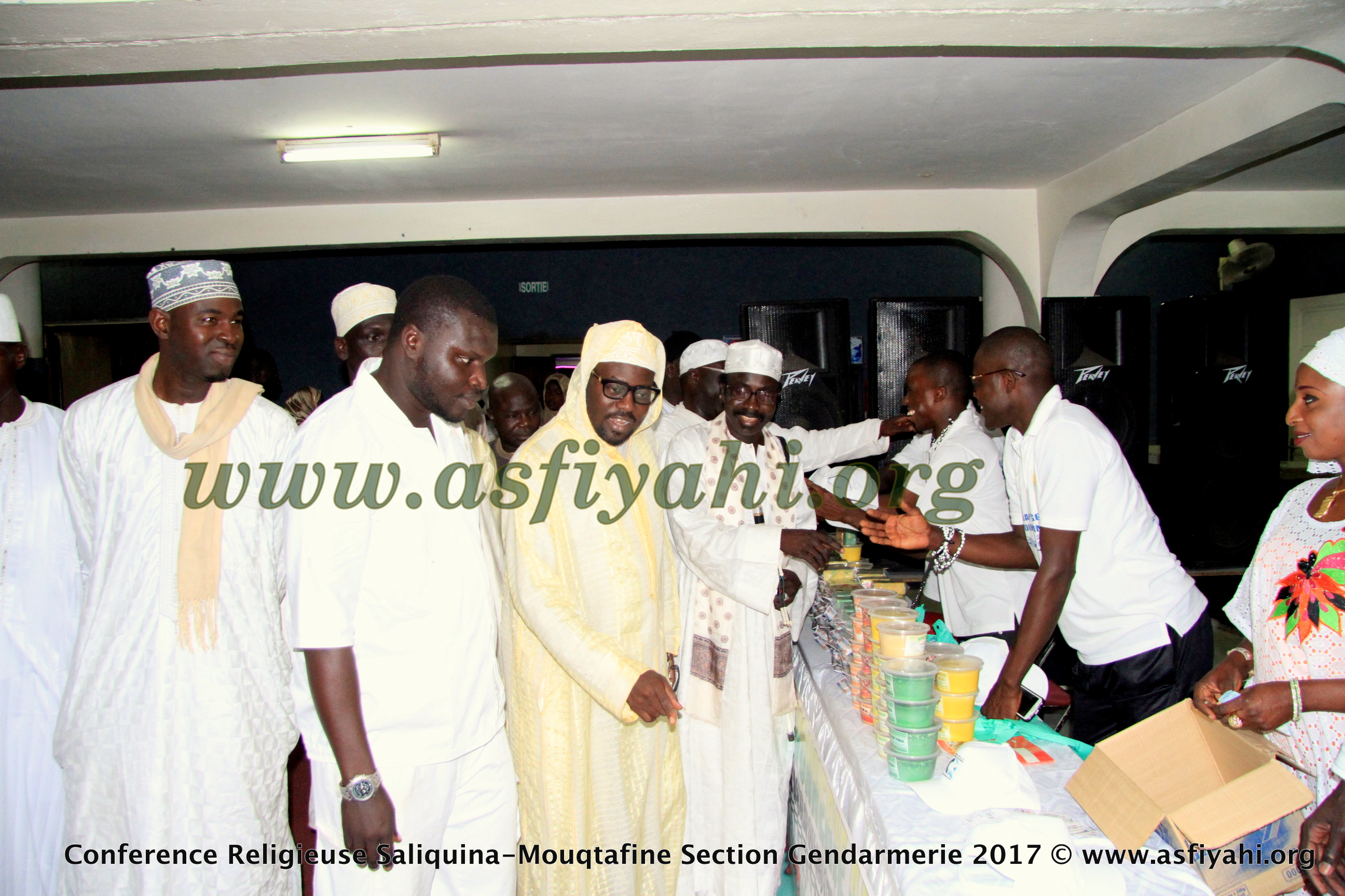 PHOTOS - 1ER AVRIL 2017 - Les Images de la Conférence Saliquina Mouqtafine, Section Gendarmerie, présidée par Serigne Moustapha Sy Abdou