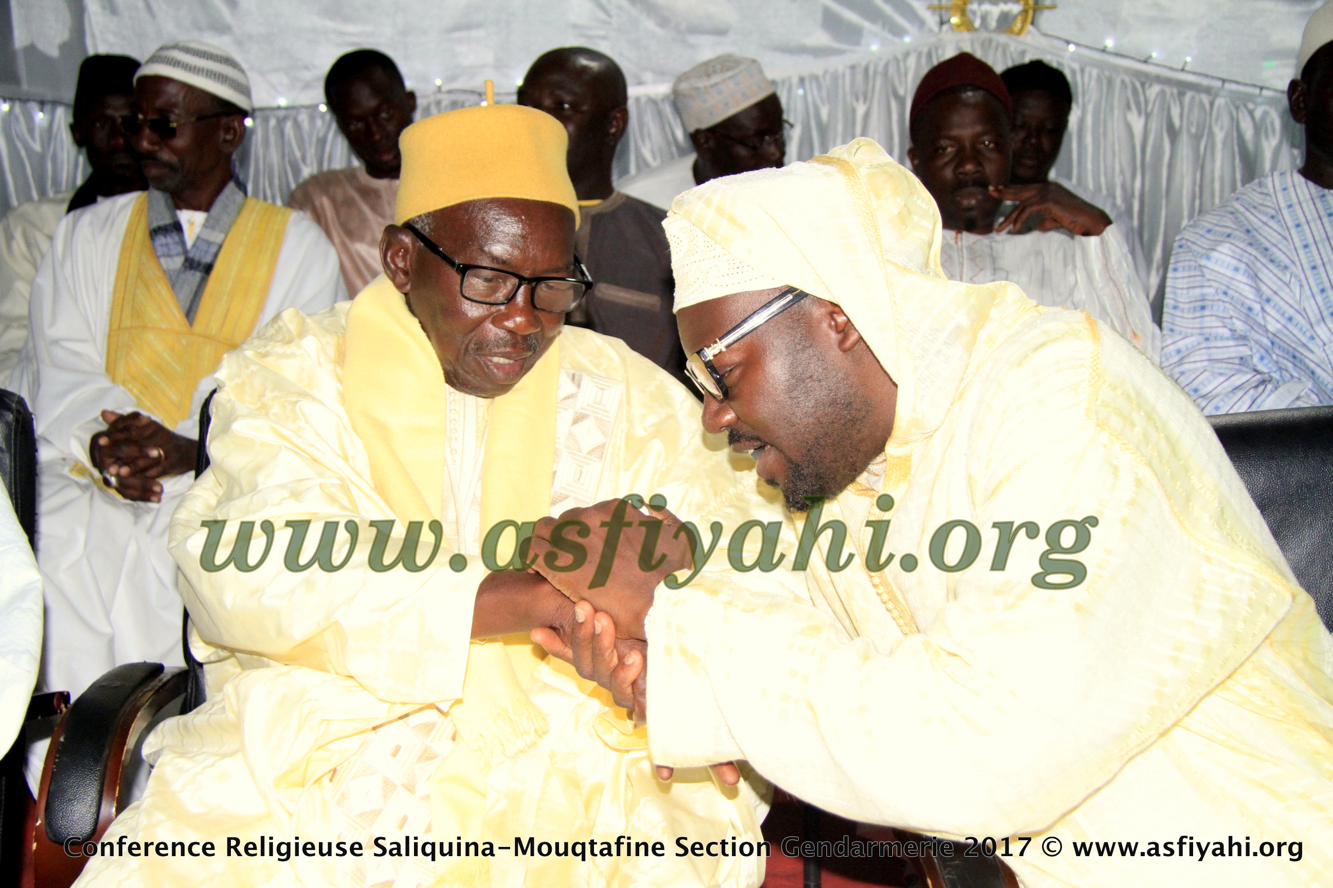 PHOTOS - 1ER AVRIL 2017 - Les Images de la Conférence Saliquina Mouqtafine, Section Gendarmerie, présidée par Serigne Moustapha Sy Abdou