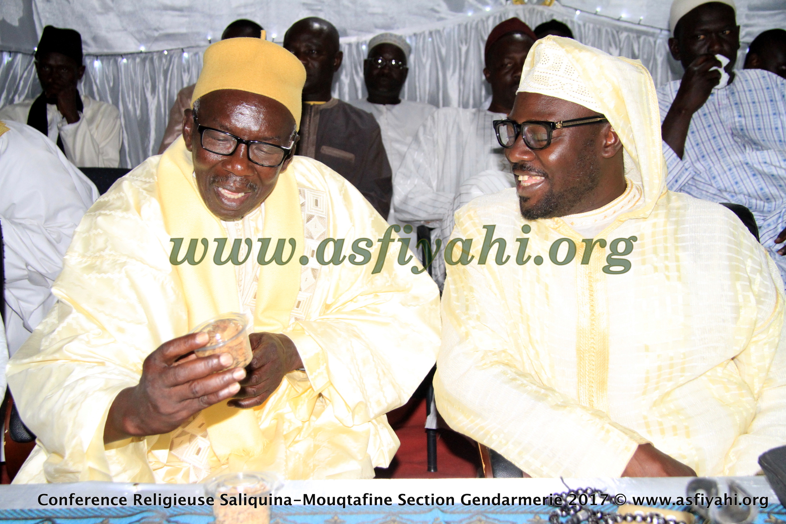 PHOTOS - 1ER AVRIL 2017 - Les Images de la Conférence Saliquina Mouqtafine, Section Gendarmerie, présidée par Serigne Moustapha Sy Abdou