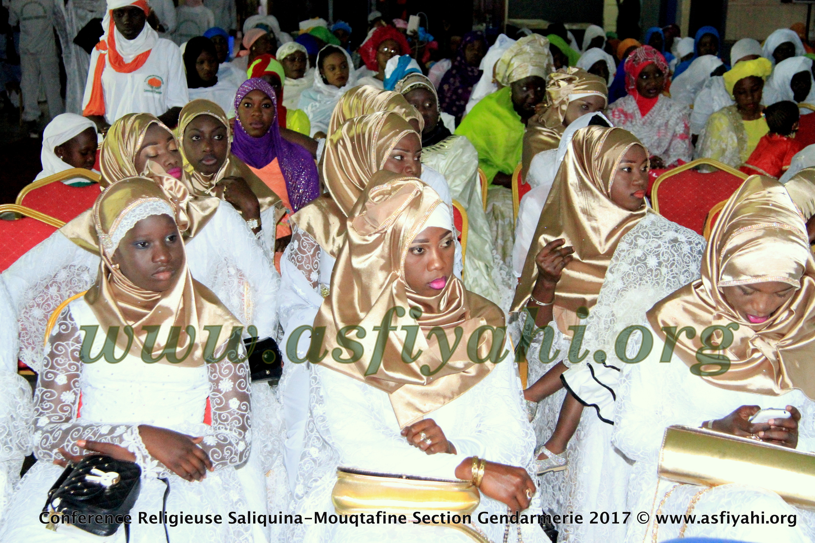 PHOTOS - 1ER AVRIL 2017 - Les Images de la Conférence Saliquina Mouqtafine, Section Gendarmerie, présidée par Serigne Moustapha Sy Abdou