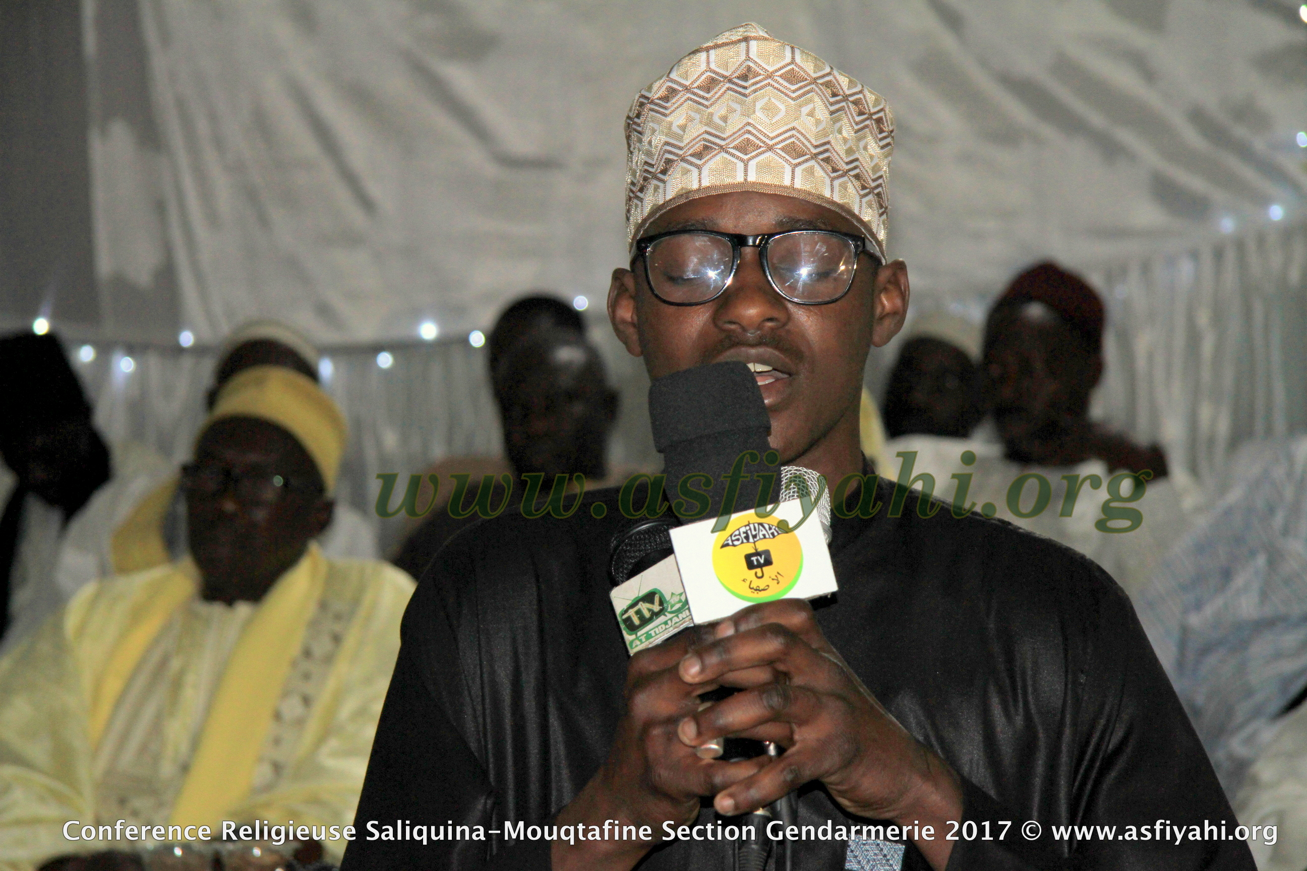 PHOTOS - 1ER AVRIL 2017 - Les Images de la Conférence Saliquina Mouqtafine, Section Gendarmerie, présidée par Serigne Moustapha Sy Abdou