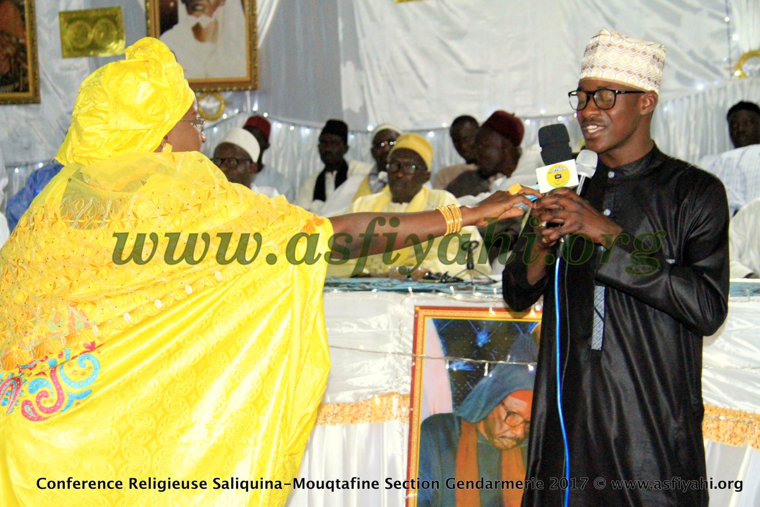 PHOTOS - 1ER AVRIL 2017 - Les Images de la Conférence Saliquina Mouqtafine, Section Gendarmerie, présidée par Serigne Moustapha Sy Abdou