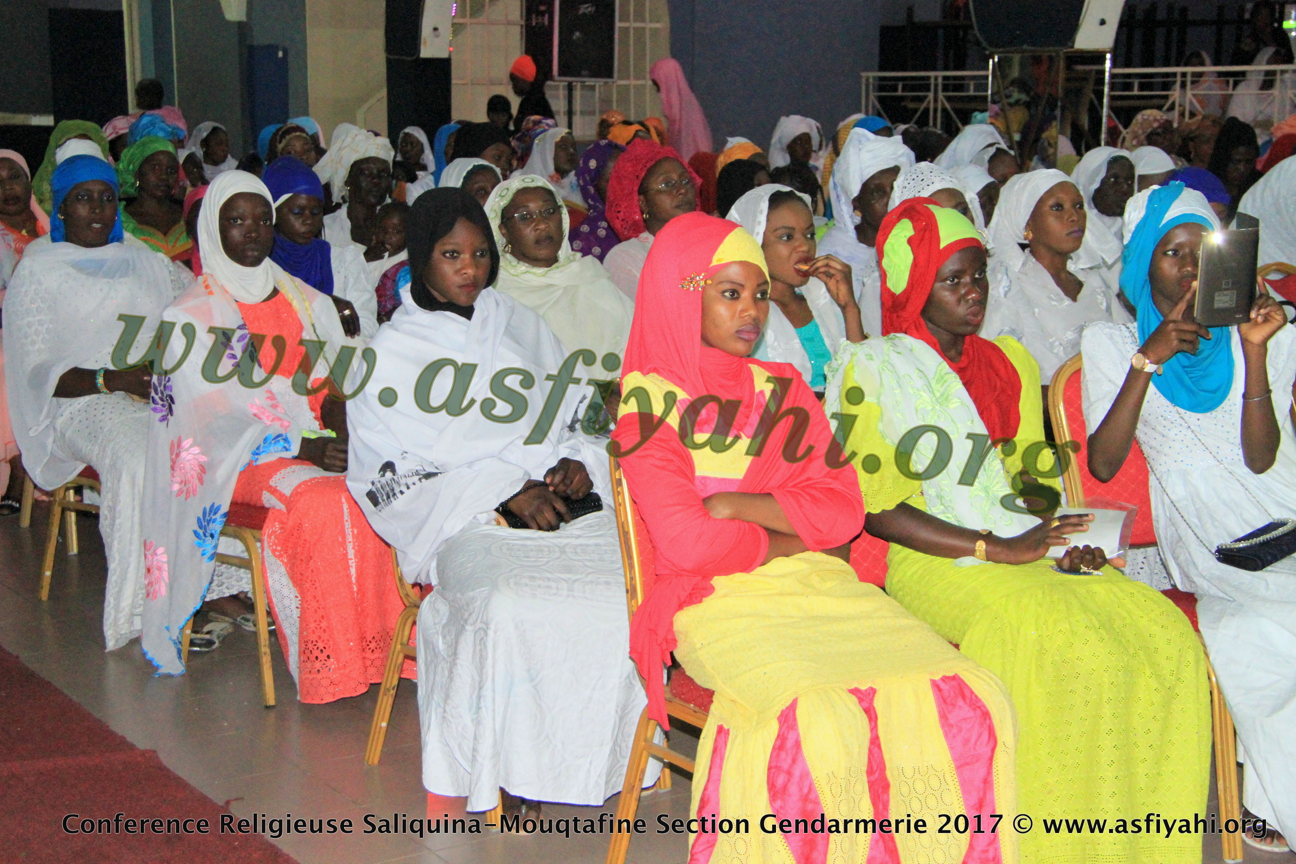 PHOTOS - 1ER AVRIL 2017 - Les Images de la Conférence Saliquina Mouqtafine, Section Gendarmerie, présidée par Serigne Moustapha Sy Abdou