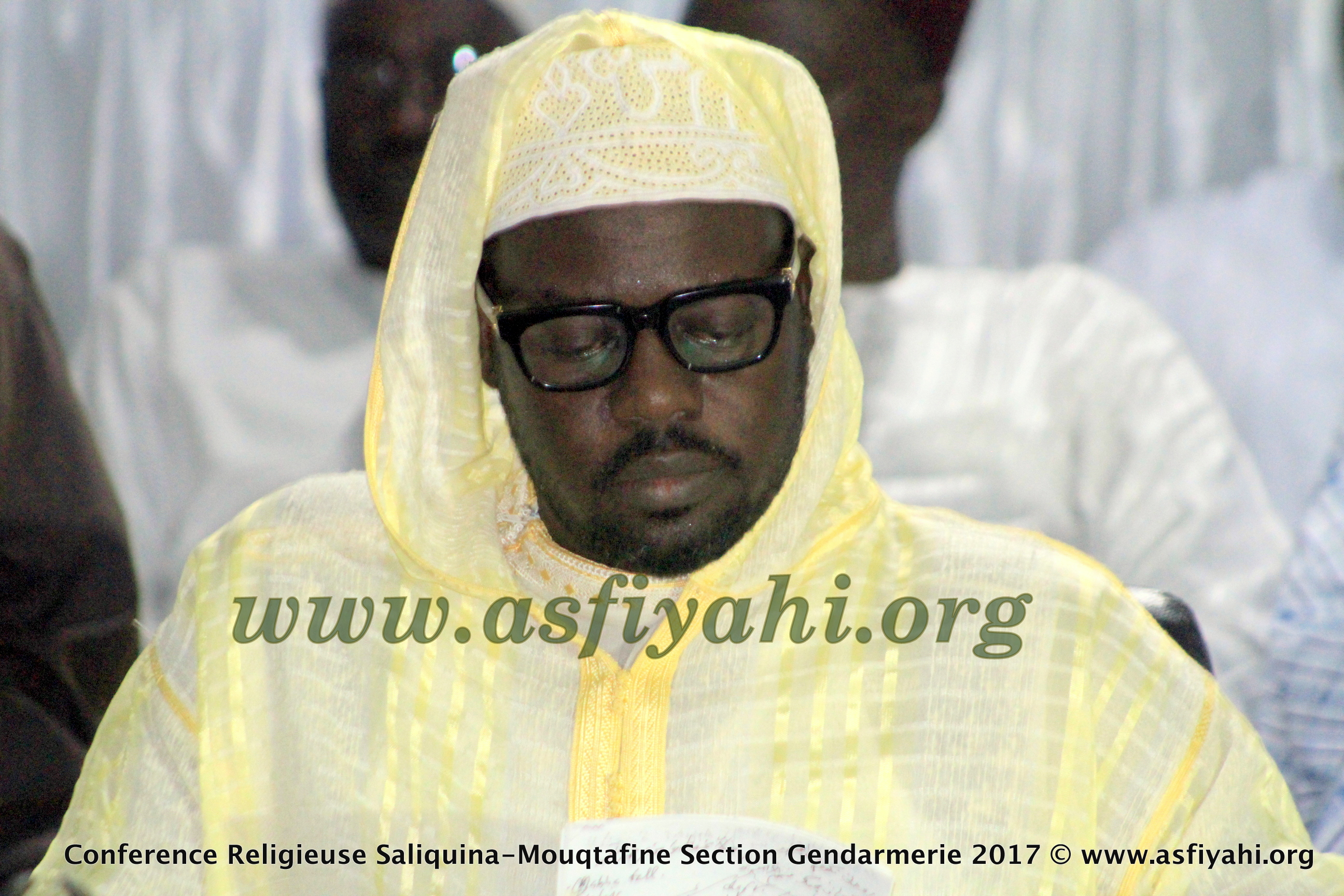 PHOTOS - 1ER AVRIL 2017 - Les Images de la Conférence Saliquina Mouqtafine, Section Gendarmerie, présidée par Serigne Moustapha Sy Abdou