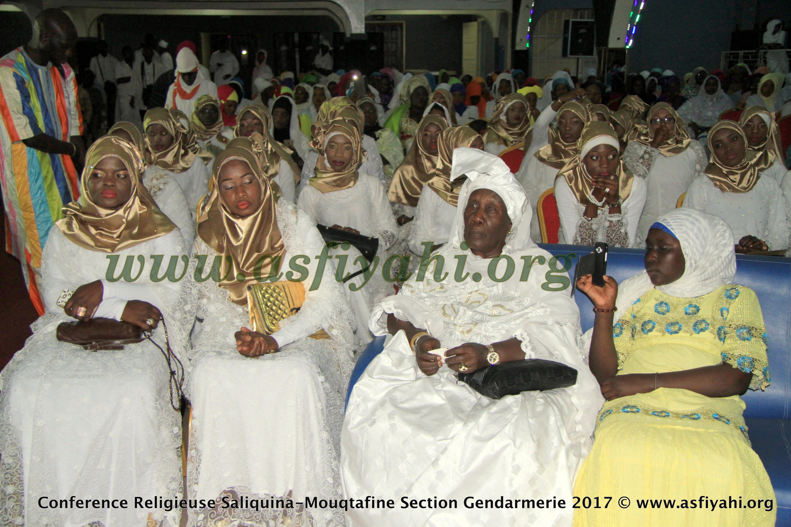 PHOTOS - 1ER AVRIL 2017 - Les Images de la Conférence Saliquina Mouqtafine, Section Gendarmerie, présidée par Serigne Moustapha Sy Abdou
