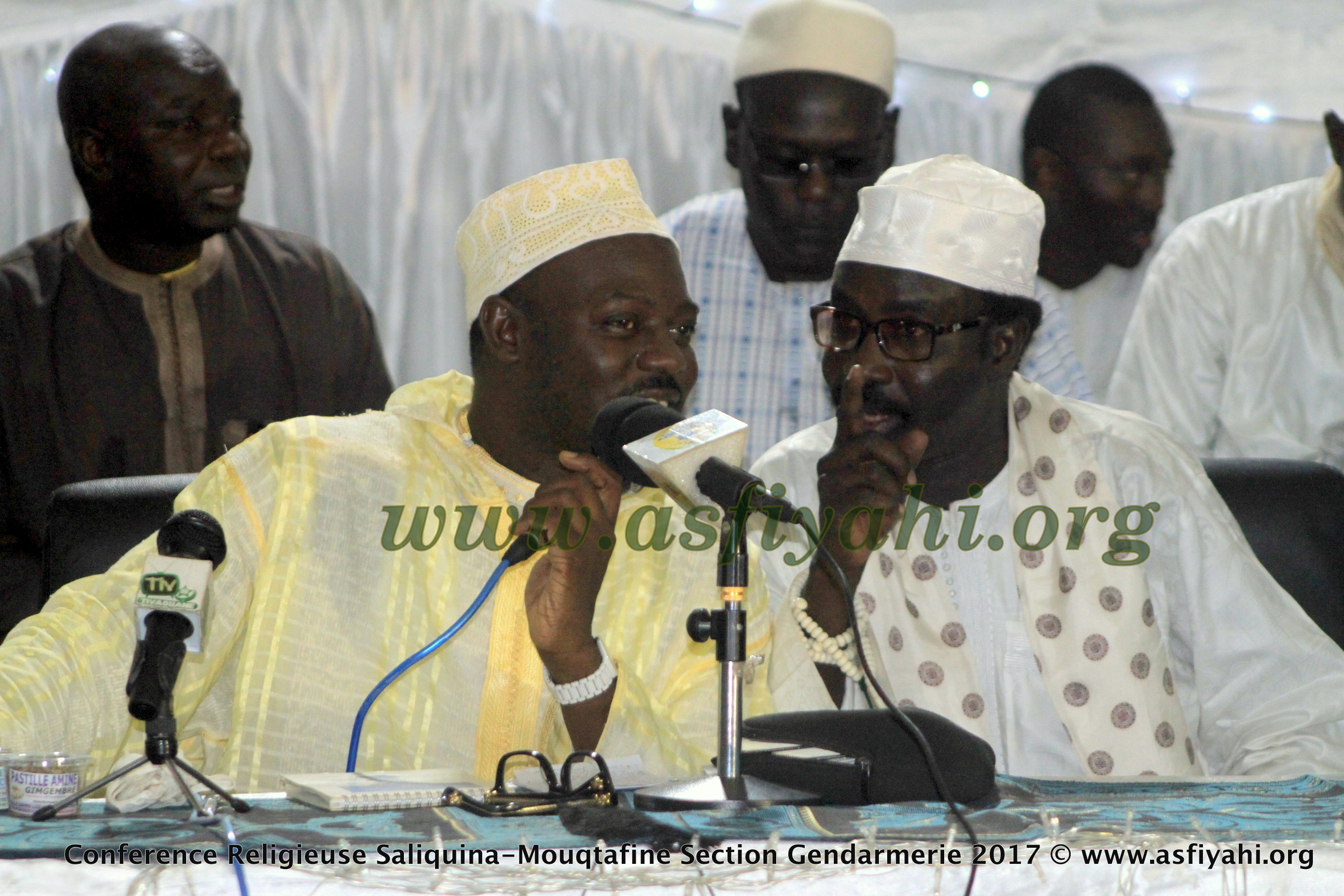 PHOTOS - 1ER AVRIL 2017 - Les Images de la Conférence Saliquina Mouqtafine, Section Gendarmerie, présidée par Serigne Moustapha Sy Abdou