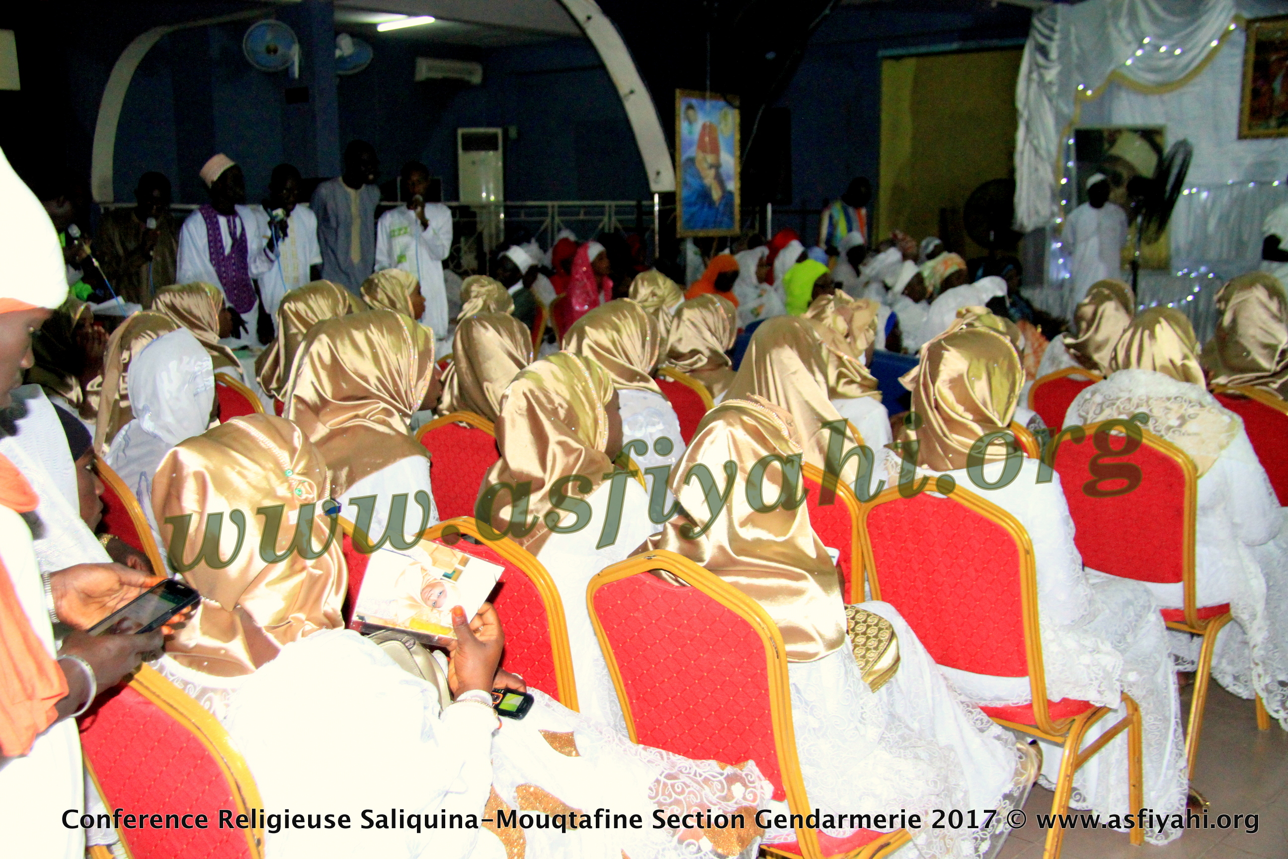 PHOTOS - 1ER AVRIL 2017 - Les Images de la Conférence Saliquina Mouqtafine, Section Gendarmerie, présidée par Serigne Moustapha Sy Abdou