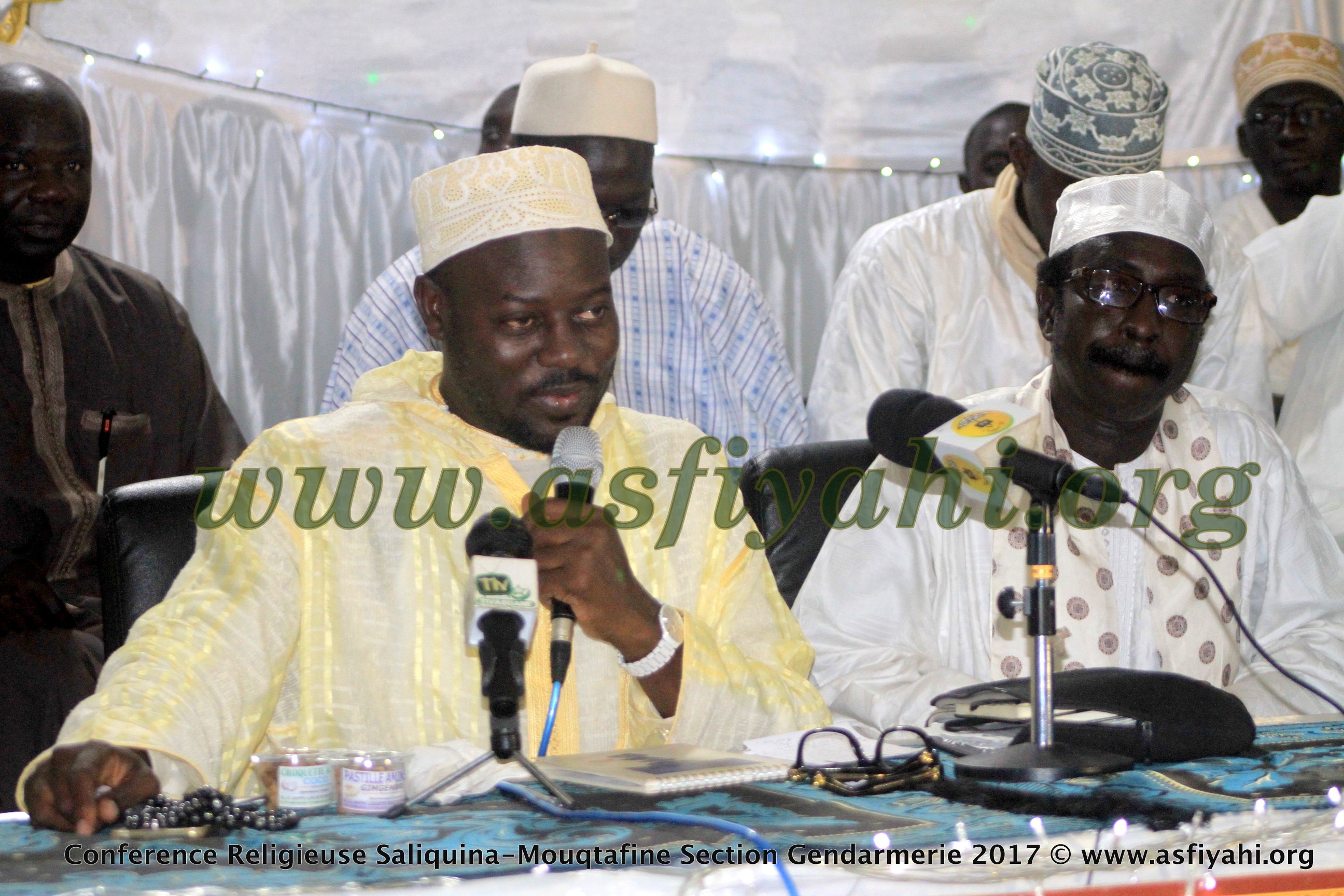 PHOTOS - 1ER AVRIL 2017 - Les Images de la Conférence Saliquina Mouqtafine, Section Gendarmerie, présidée par Serigne Moustapha Sy Abdou