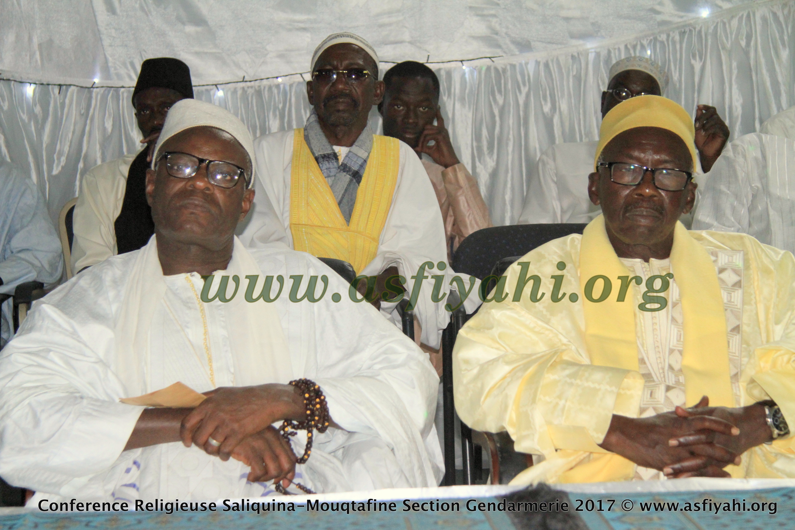 PHOTOS - 1ER AVRIL 2017 - Les Images de la Conférence Saliquina Mouqtafine, Section Gendarmerie, présidée par Serigne Moustapha Sy Abdou