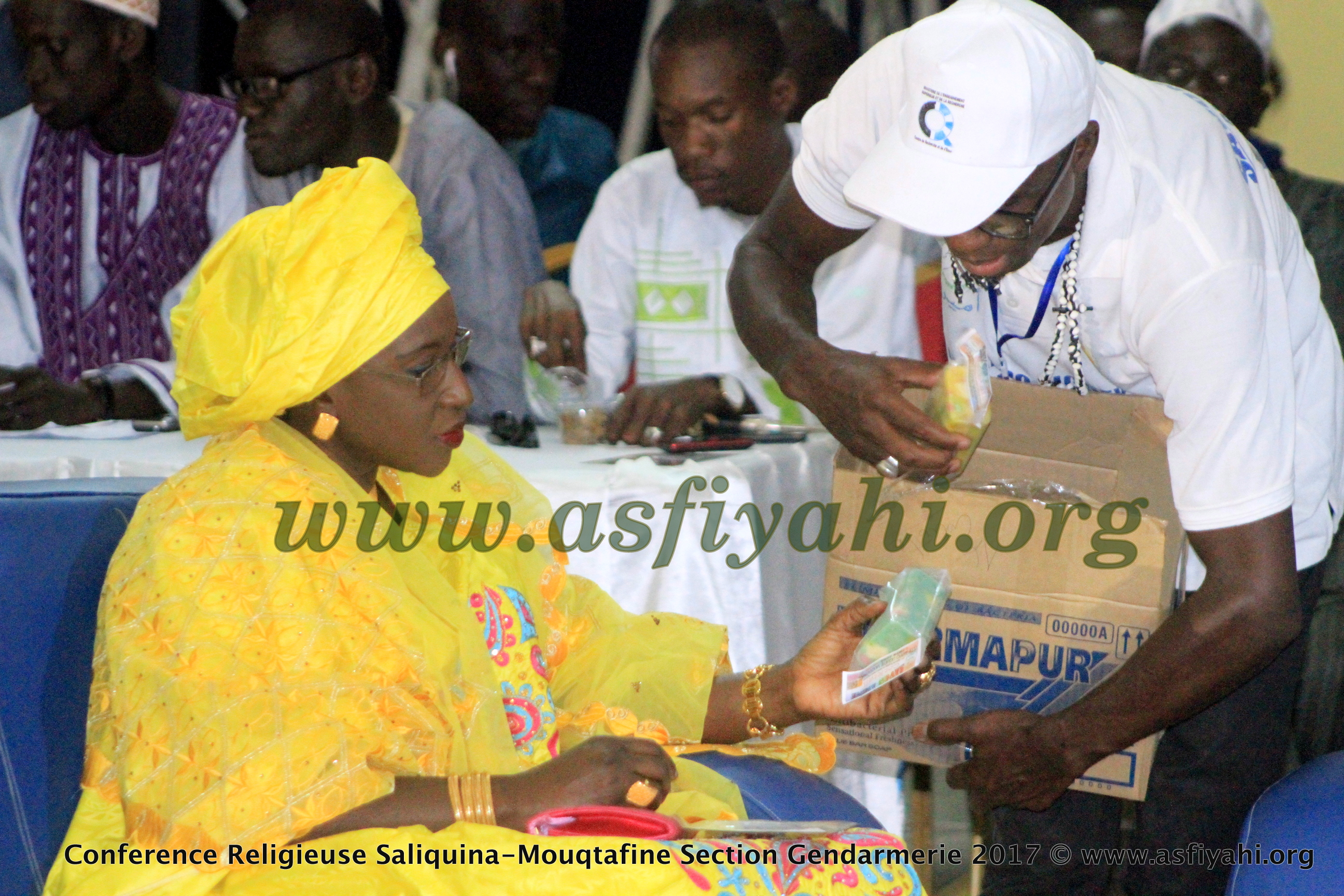 PHOTOS - 1ER AVRIL 2017 - Les Images de la Conférence Saliquina Mouqtafine, Section Gendarmerie, présidée par Serigne Moustapha Sy Abdou