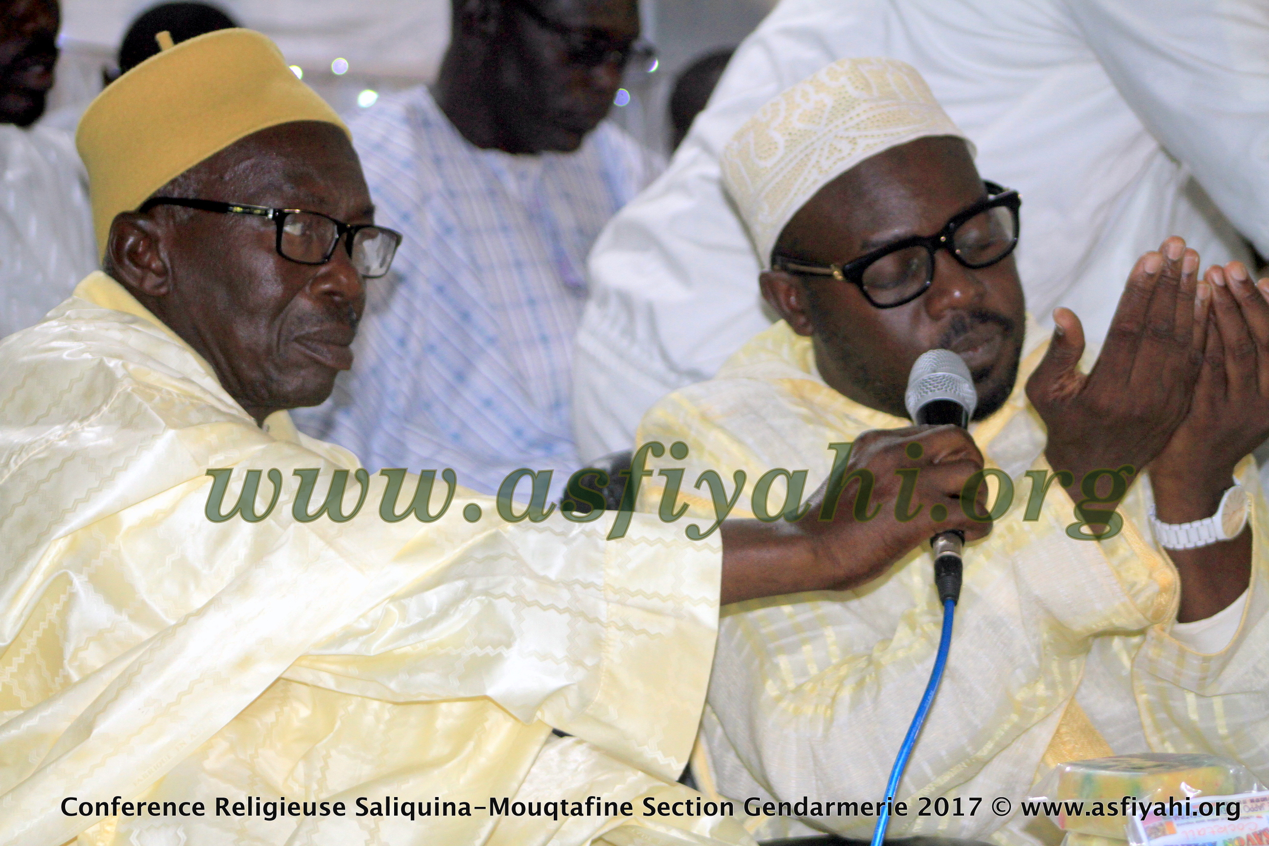 PHOTOS - 1ER AVRIL 2017 - Les Images de la Conférence Saliquina Mouqtafine, Section Gendarmerie, présidée par Serigne Moustapha Sy Abdou