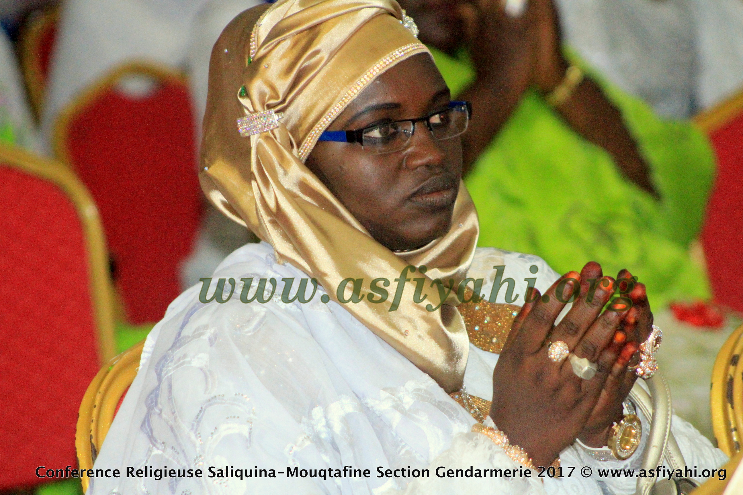PHOTOS - 1ER AVRIL 2017 - Les Images de la Conférence Saliquina Mouqtafine, Section Gendarmerie, présidée par Serigne Moustapha Sy Abdou