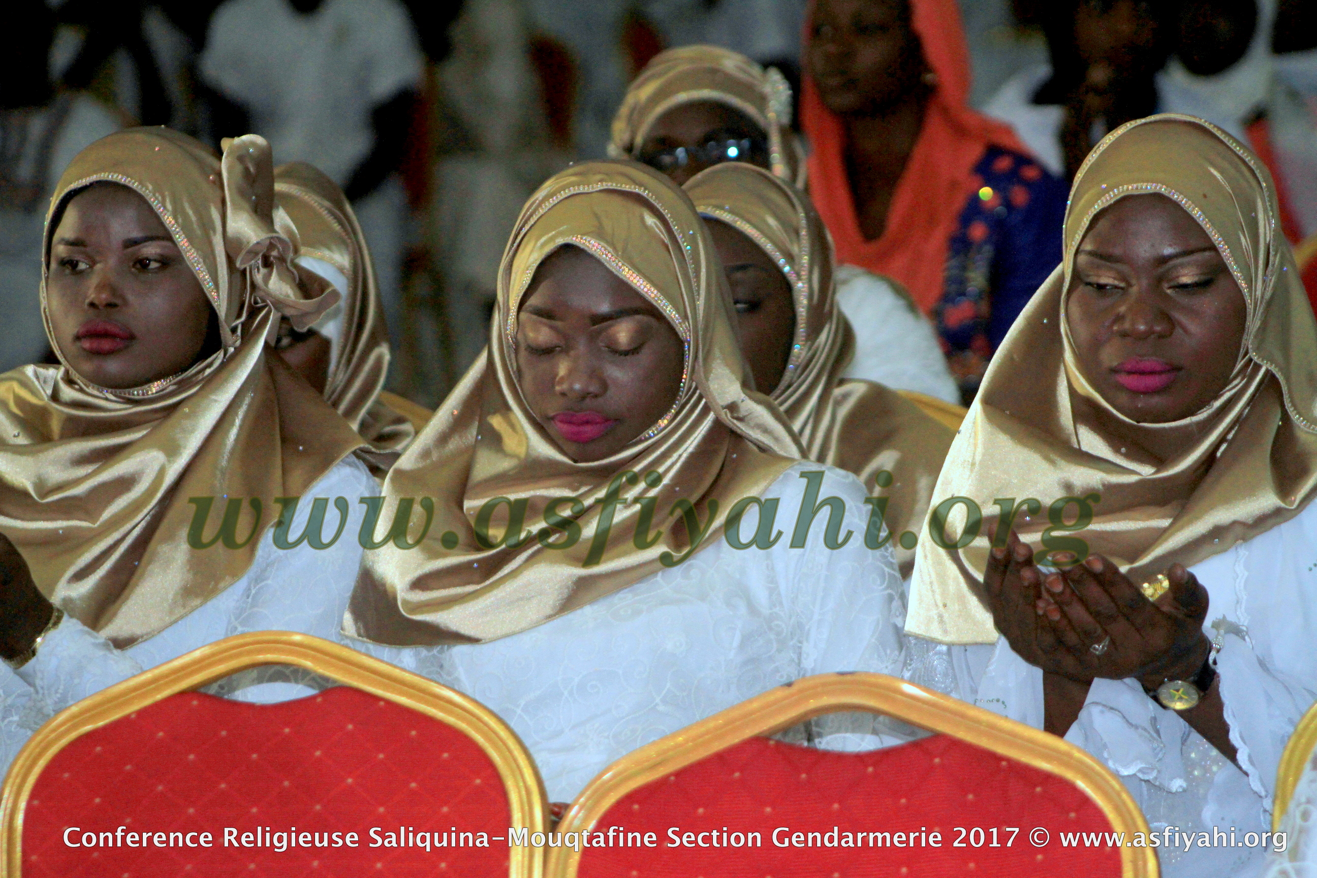PHOTOS - 1ER AVRIL 2017 - Les Images de la Conférence Saliquina Mouqtafine, Section Gendarmerie, présidée par Serigne Moustapha Sy Abdou