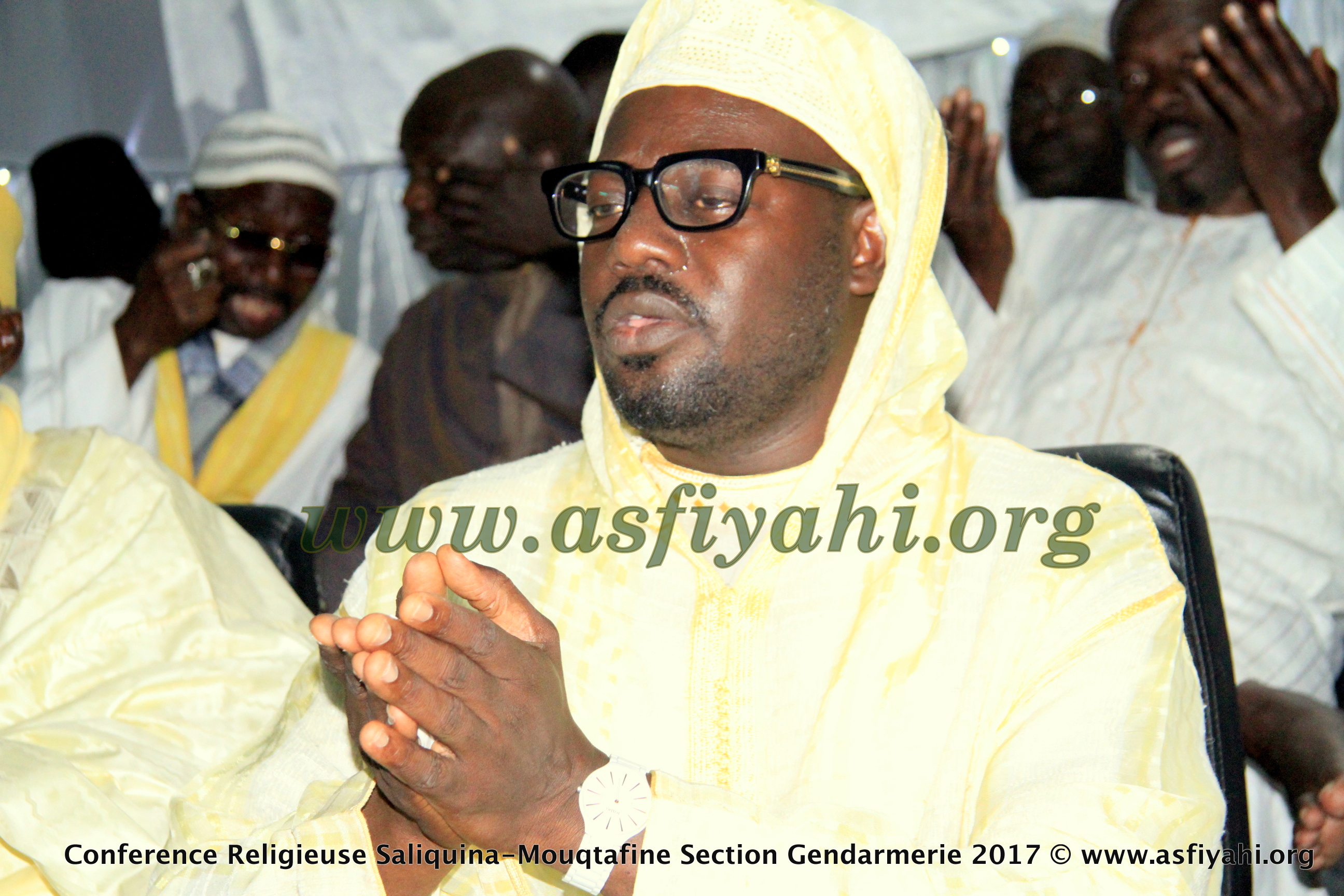 PHOTOS - 1ER AVRIL 2017 - Les Images de la Conférence Saliquina Mouqtafine, Section Gendarmerie, présidée par Serigne Moustapha Sy Abdou
