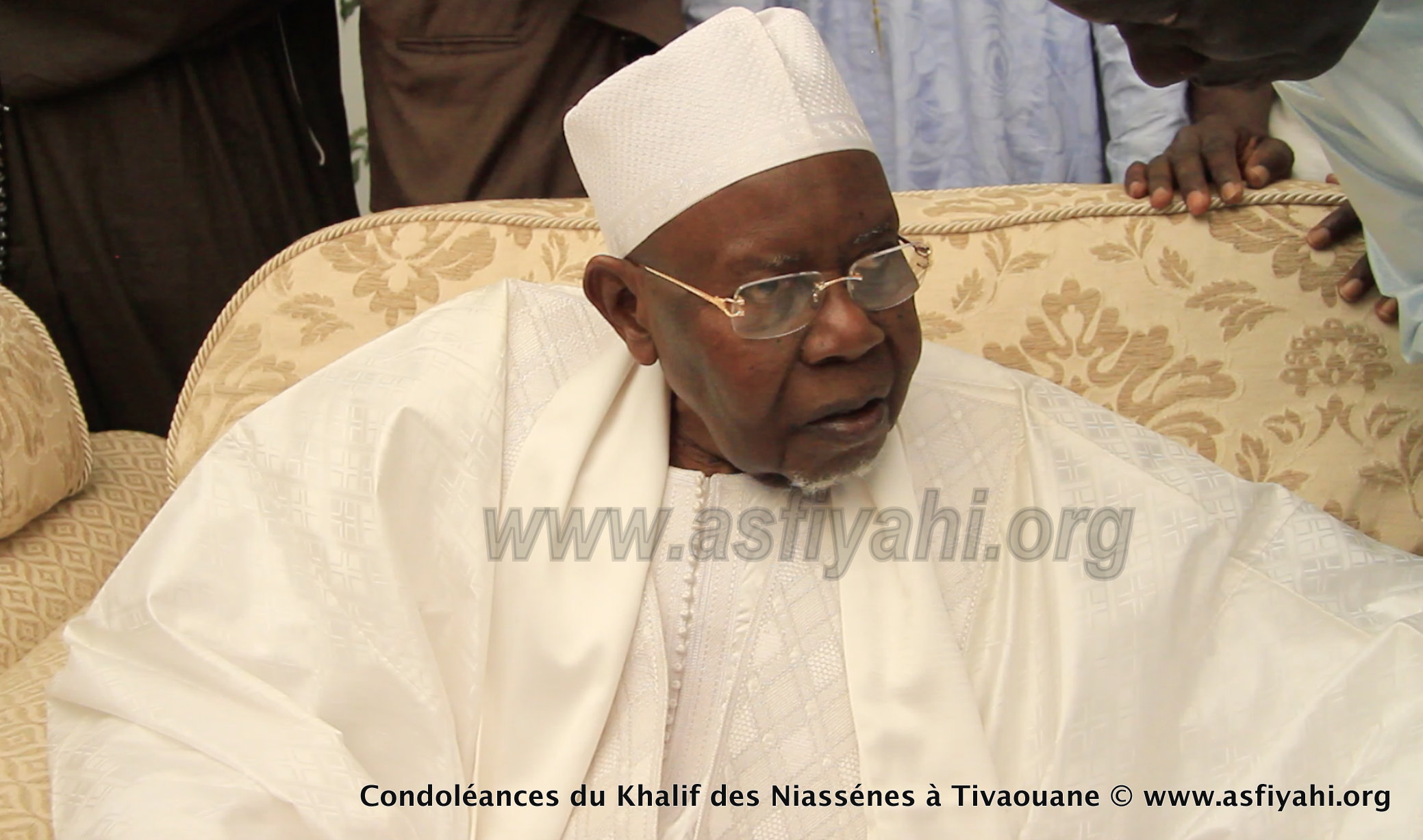 PHOTOS - TIVAOUANE - Les Images de la présentation de Condoléances du khalif de Médina Baye, Cheikh Ahmad Tidiane Niasse 