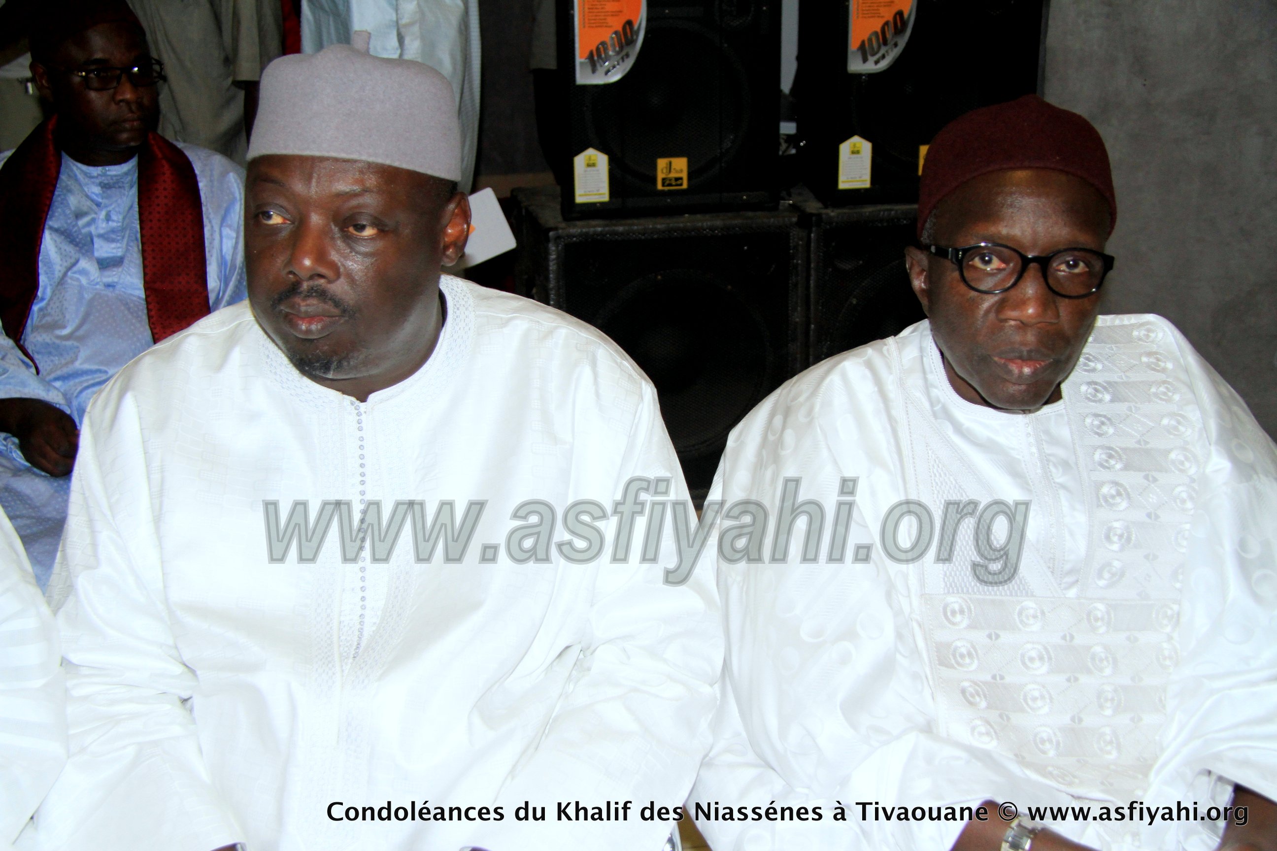 PHOTOS - TIVAOUANE - Les Images de la présentation de Condoléances du khalif de Médina Baye, Cheikh Ahmad Tidiane Niasse 