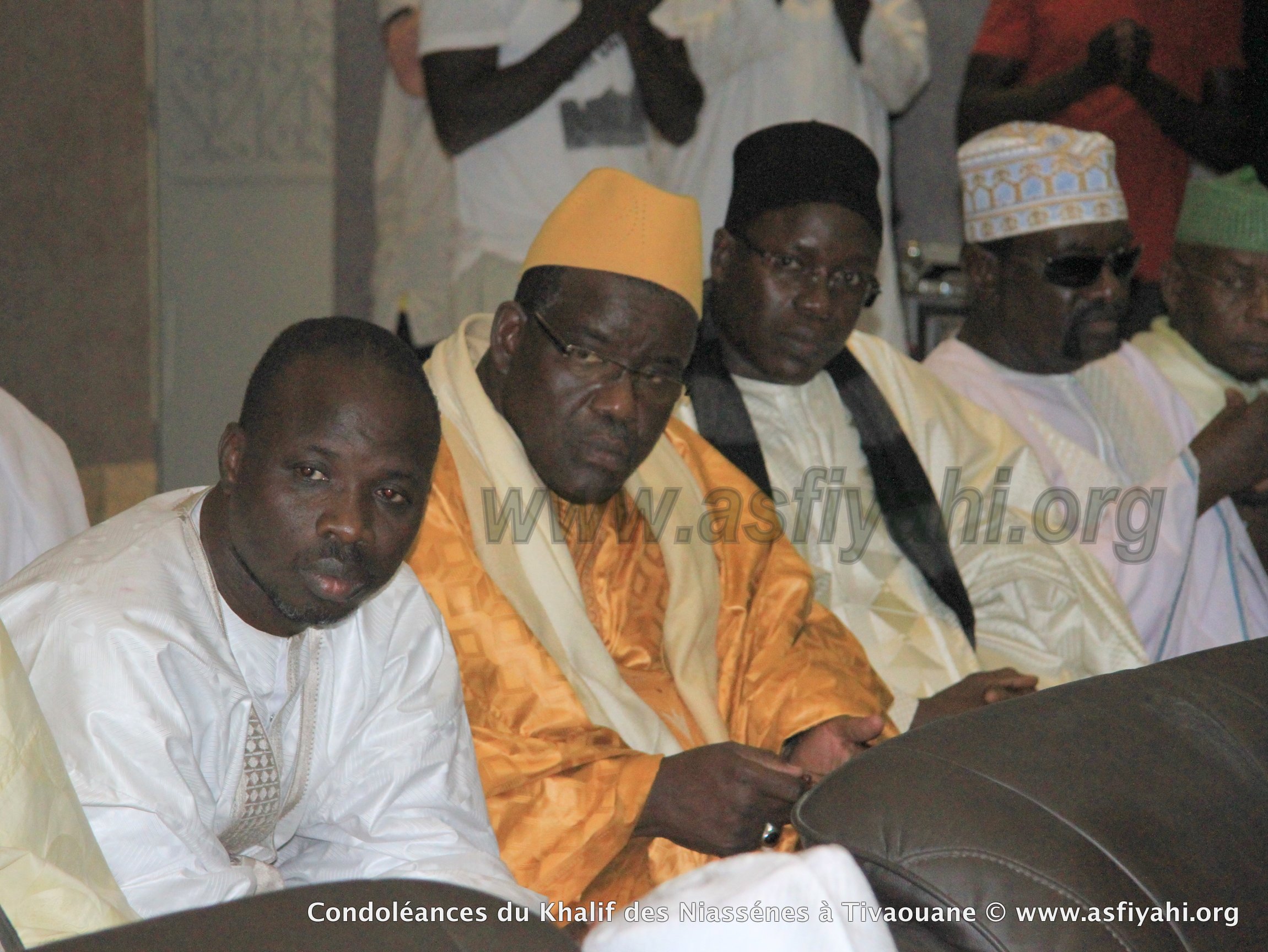 PHOTOS - TIVAOUANE - Les Images de la présentation de Condoléances du khalif de Médina Baye, Cheikh Ahmad Tidiane Niasse 