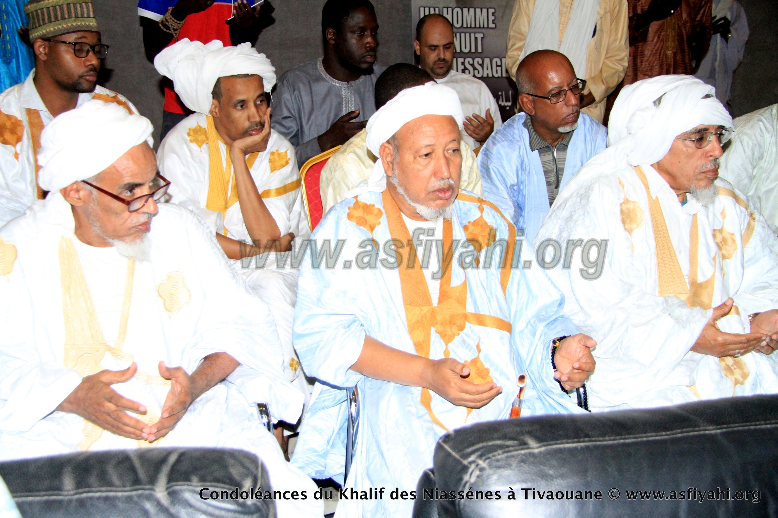 PHOTOS - TIVAOUANE - Les Images de la présentation de Condoléances du khalif de Médina Baye, Cheikh Ahmad Tidiane Niasse 