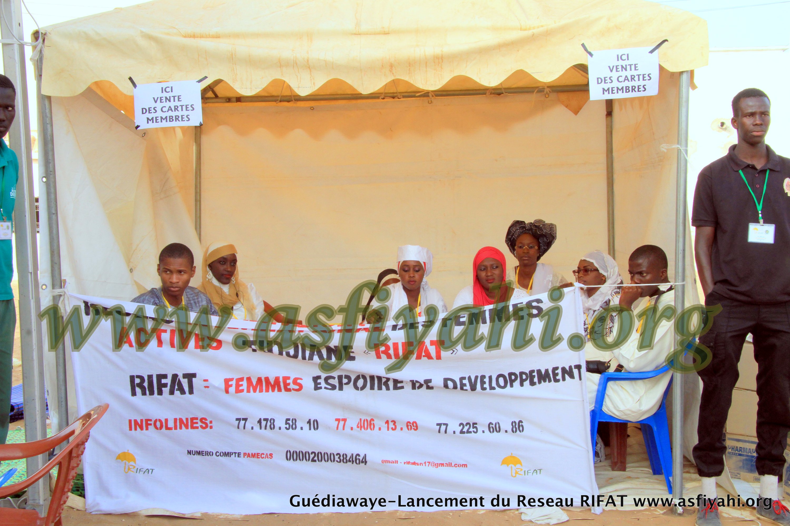 PHOTOS - 16 AVRIL 2017 - Les images du Lancement des activités du Réseau International des Femmes Actives Tidjanes "RIFAT", dirigé par Sokhna Assietou  Sy Bint Serigne Mame Ass Sy Djamil