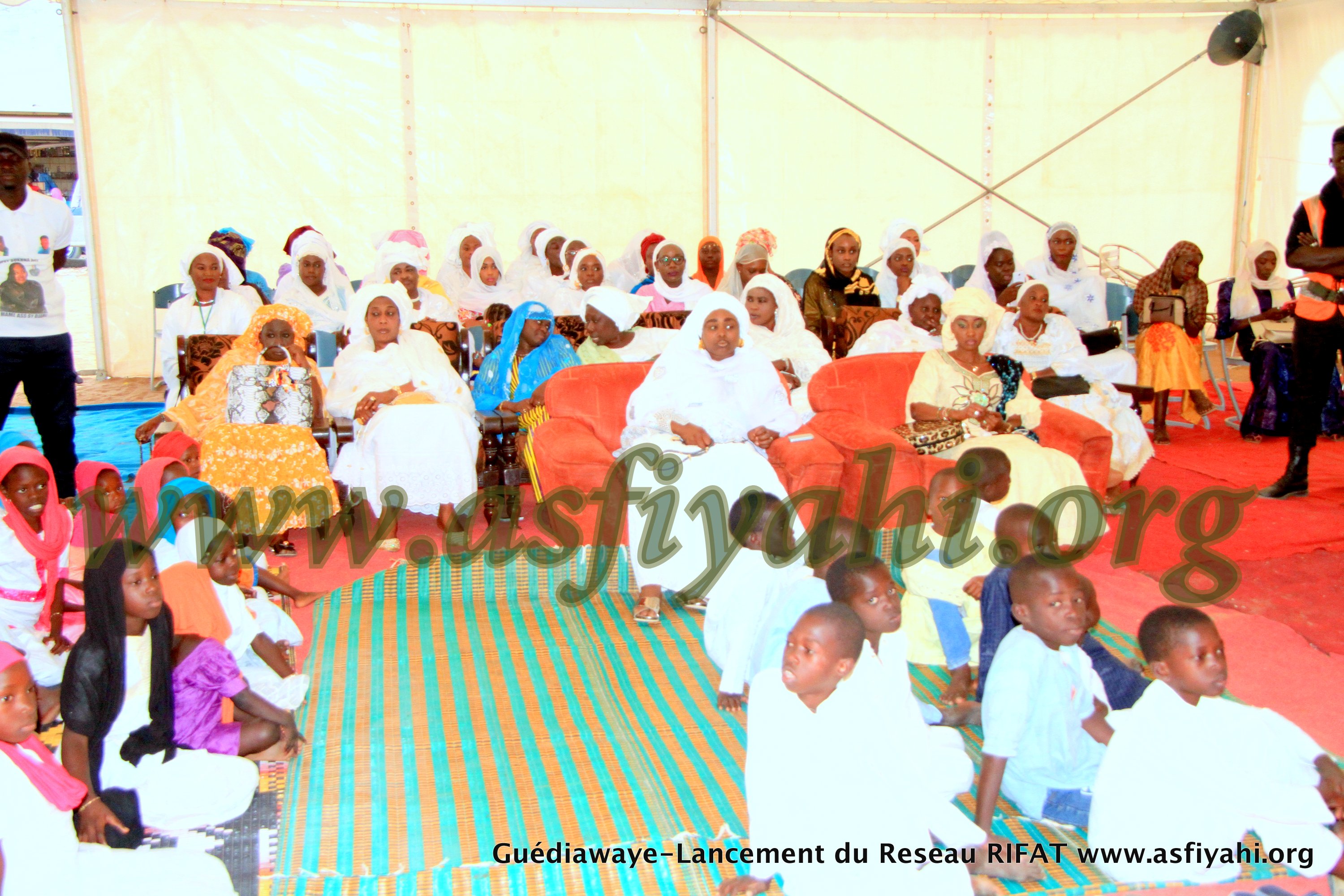 PHOTOS - 16 AVRIL 2017 - Les images du Lancement des activités du Réseau International des Femmes Actives Tidjanes "RIFAT", dirigé par Sokhna Assietou  Sy Bint Serigne Mame Ass Sy Djamil