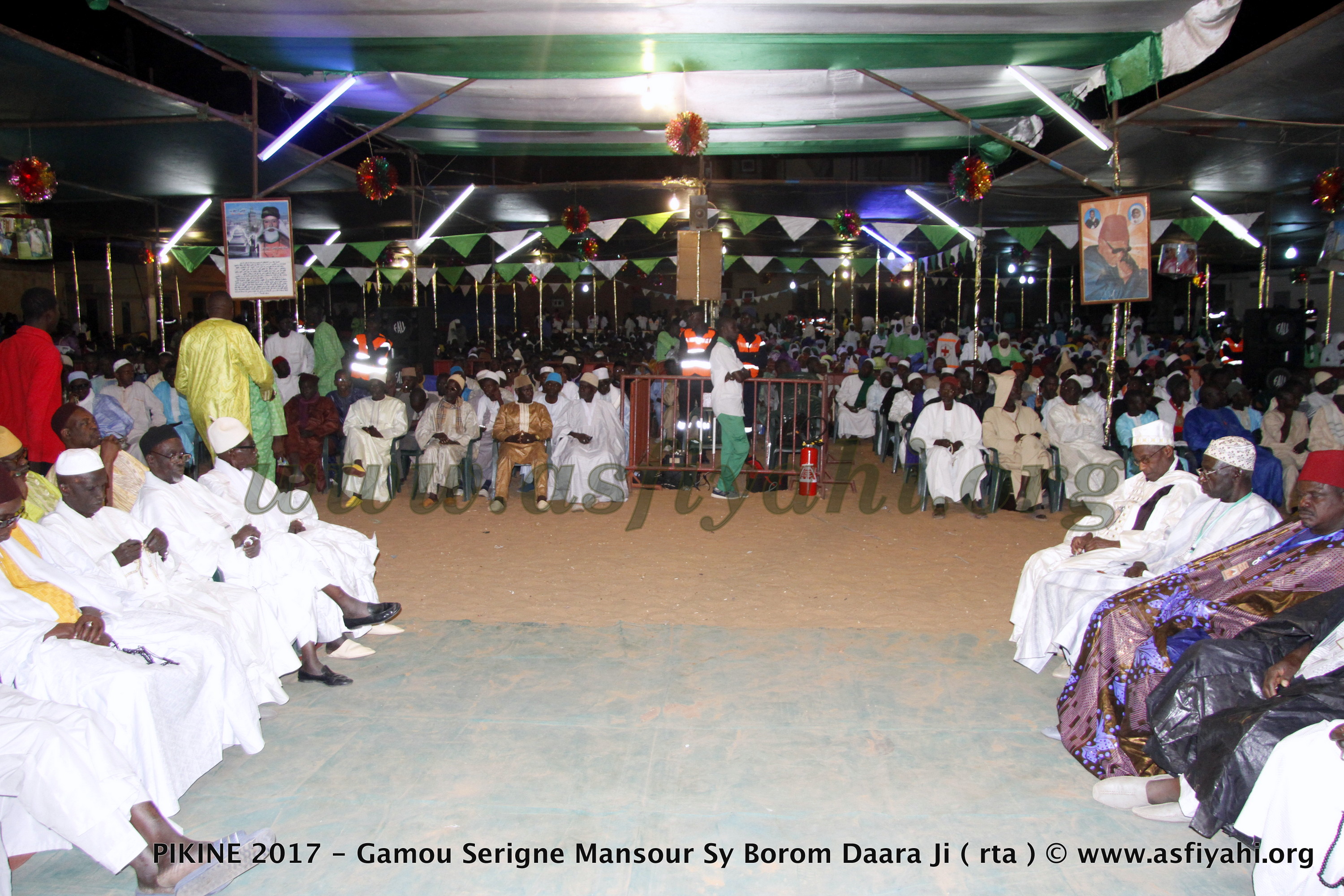 PHOTOS - 22 AVRIL 2017 - Les Images du Gamou de Pikine 2017, Serigne Mouhamadou Mansour Sy Borom Daara Ji (rta)