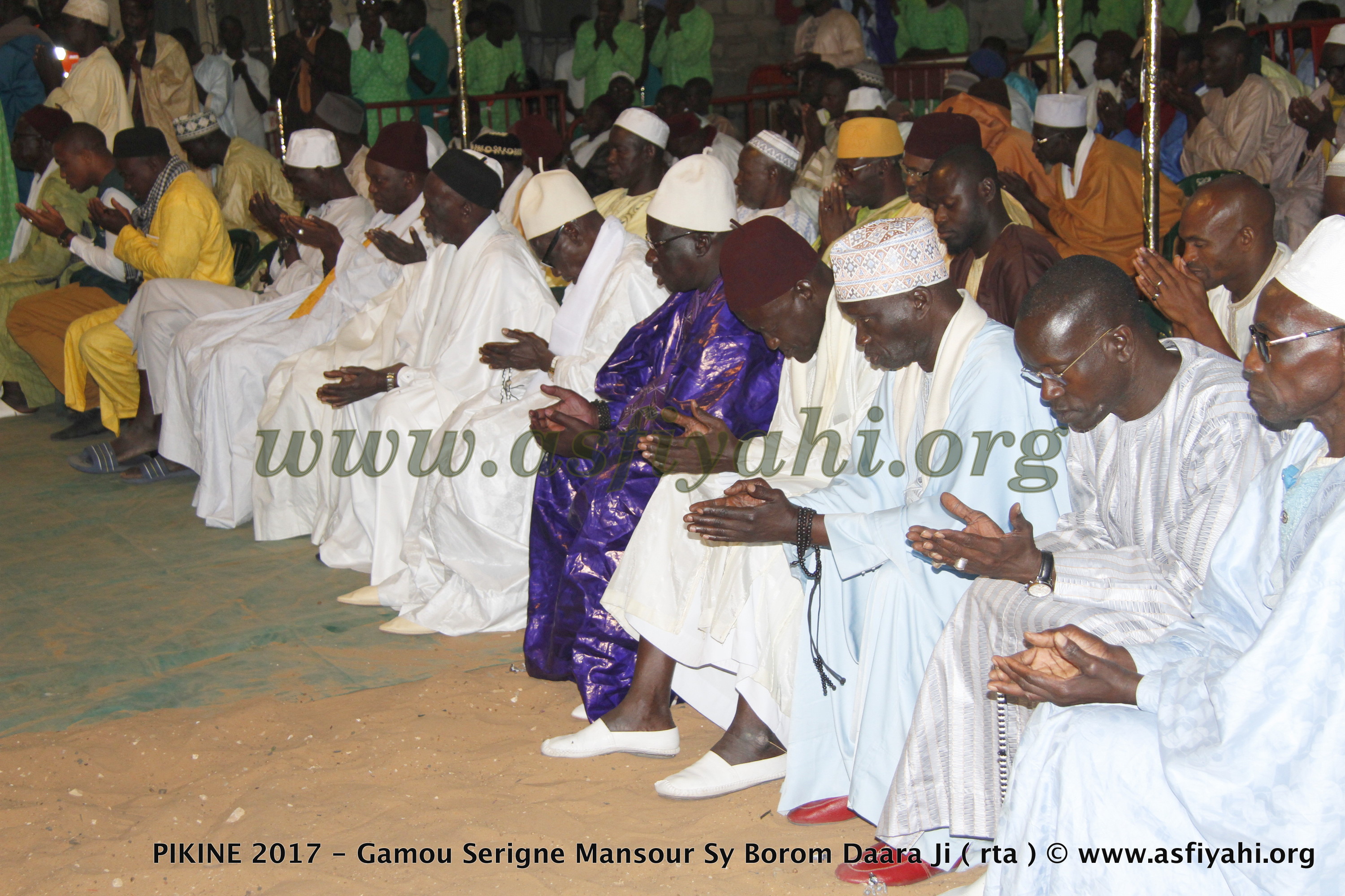 PHOTOS - 22 AVRIL 2017 - Les Images du Gamou de Pikine 2017, Serigne Mouhamadou Mansour Sy Borom Daara Ji (rta)