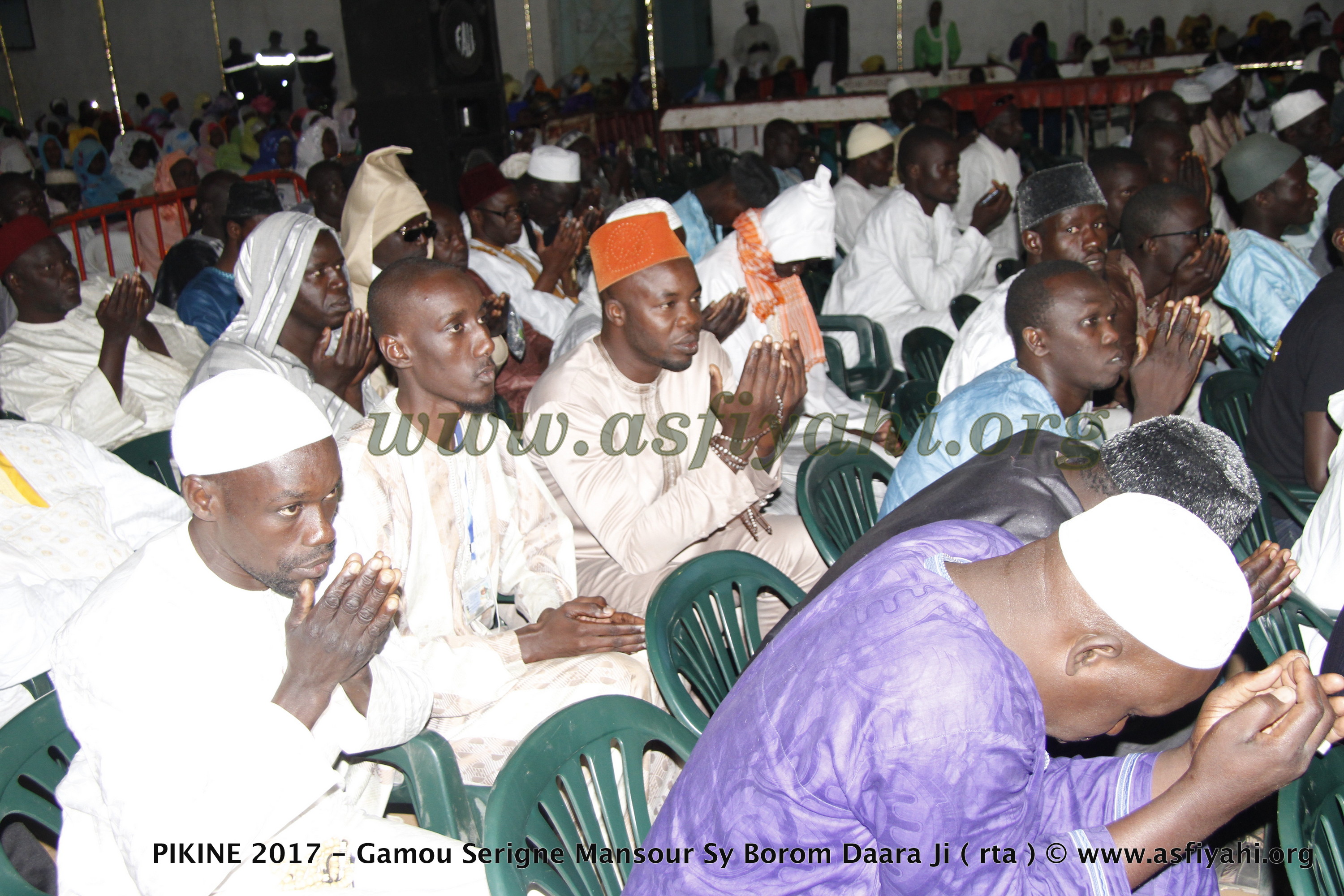 PHOTOS - 22 AVRIL 2017 - Les Images du Gamou de Pikine 2017, Serigne Mouhamadou Mansour Sy Borom Daara Ji (rta)