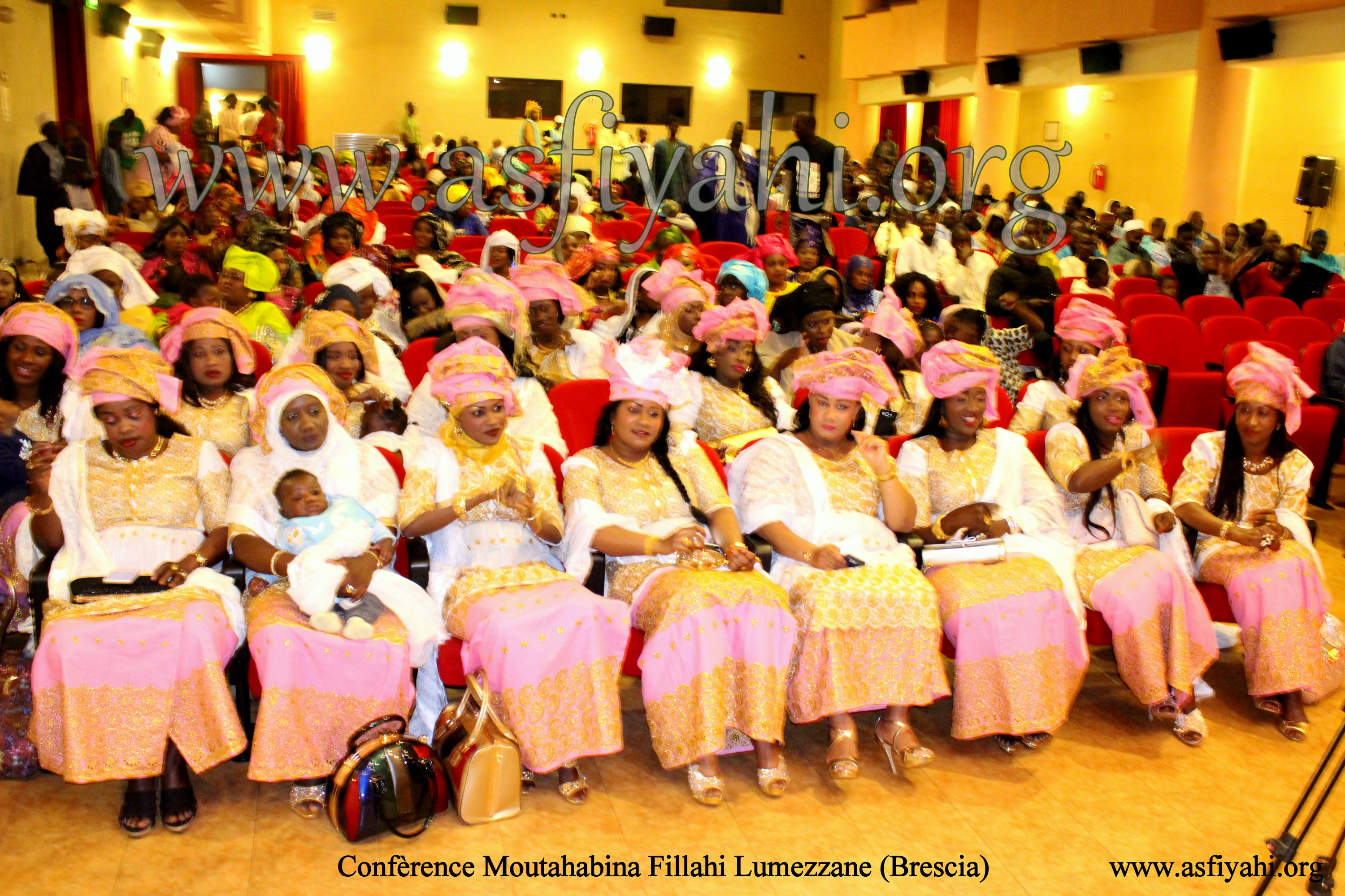 PHOTOS - BRESCIA - les Images de la Conférence du Dahiratoul Moutahabina Fillahi de Lumezzane, présidée par Serigne Moustapha SY Abdou