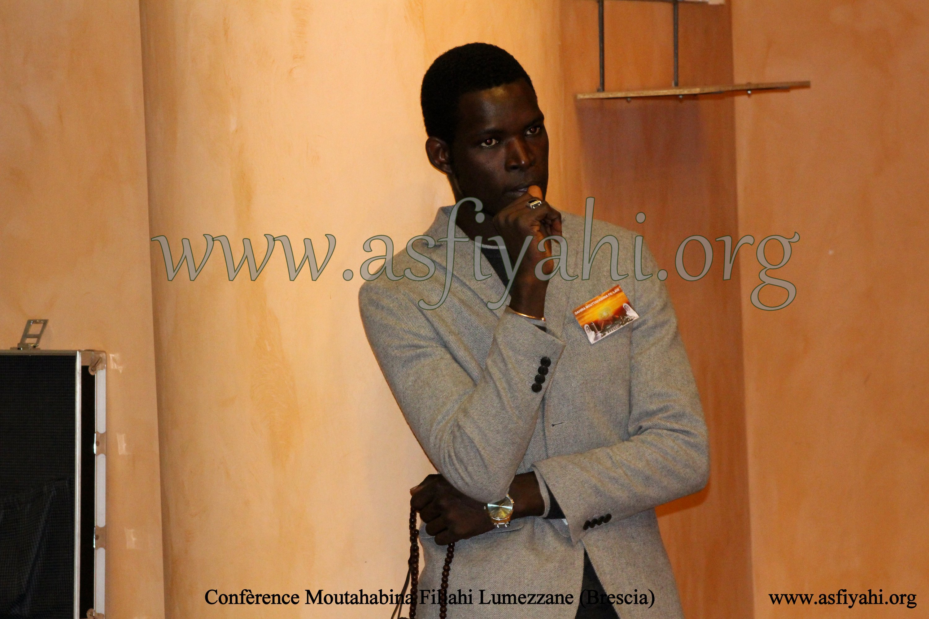 PHOTOS - BRESCIA - les Images de la Conférence du Dahiratoul Moutahabina Fillahi de Lumezzane, présidée par Serigne Moustapha SY Abdou