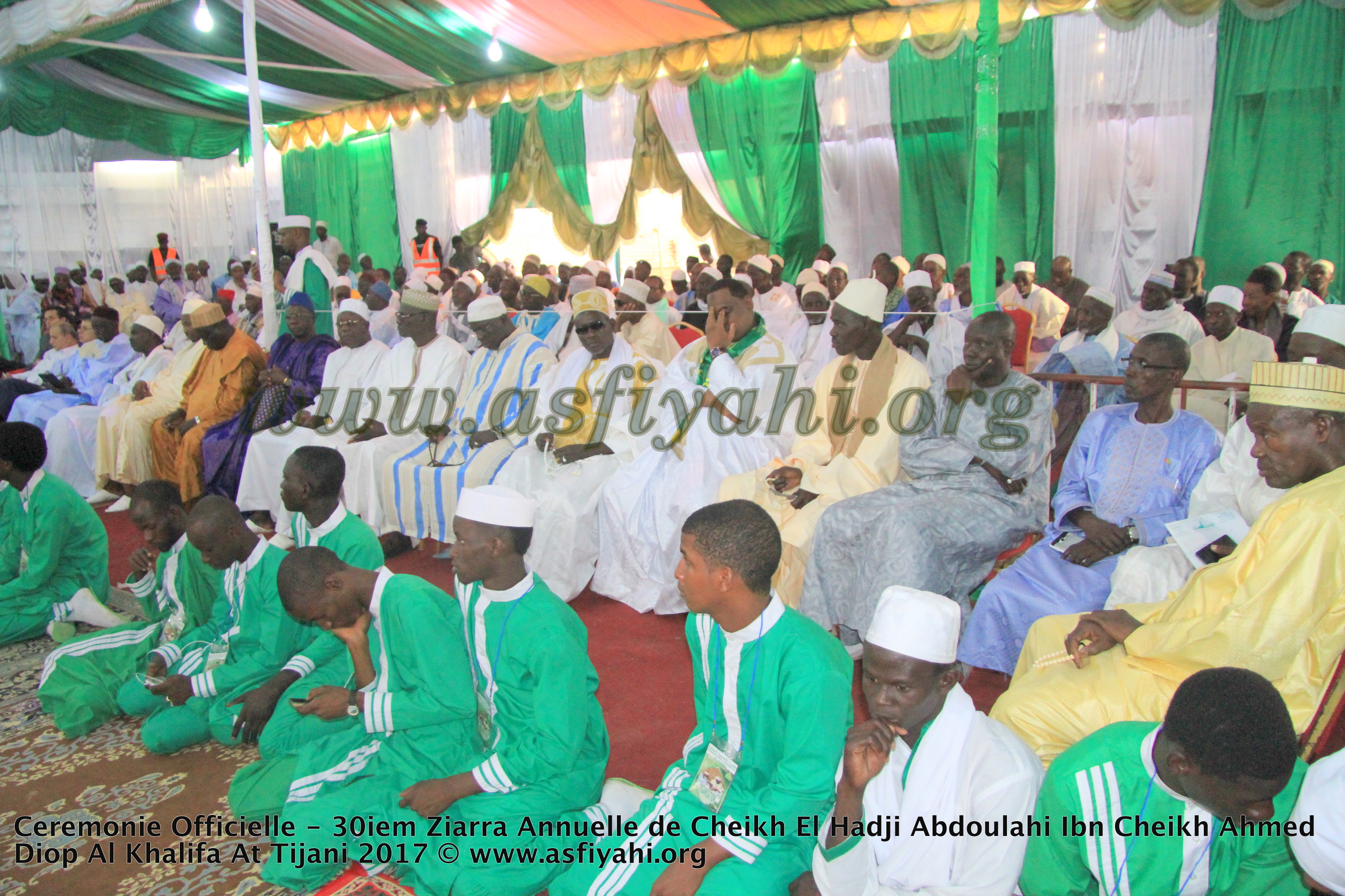PHOTOS - RUFISQUE - Les Images de la Cérémonie Officielle de la 30éme Ziarra Ahmadiyya de Cheikh El Hadj Abdoulahi Ibn Cheikh Ahmed Diop, Vendredi 12 au Dimanche 13 Mai 2017