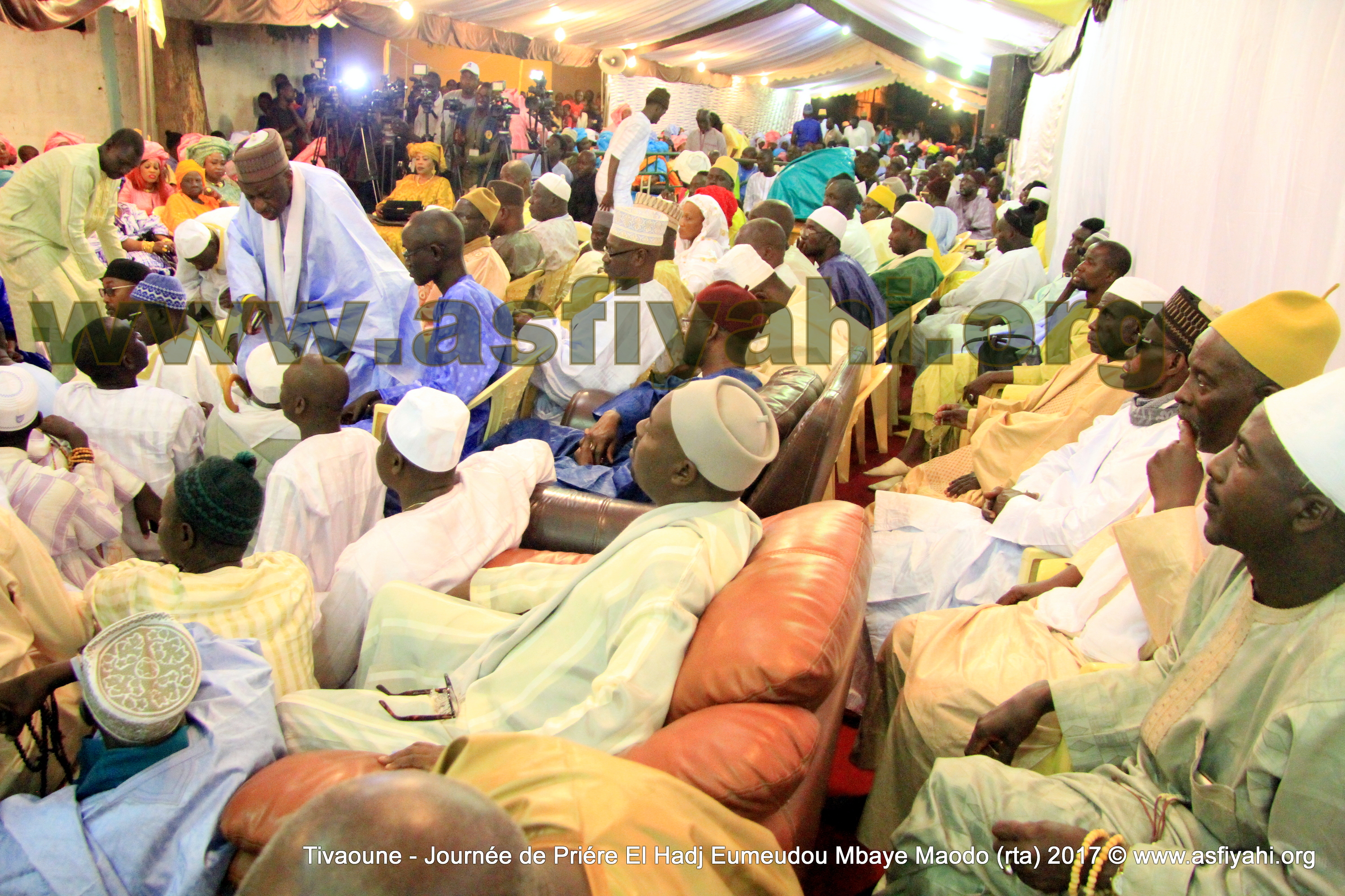 PHOTOS - TIVAOUANE - Les Images de la Journée de Prières EL Hadj Eumeudou Mbaye Maodo (rta), Père d'El Hadj Mansour Mbaye, edition 2017