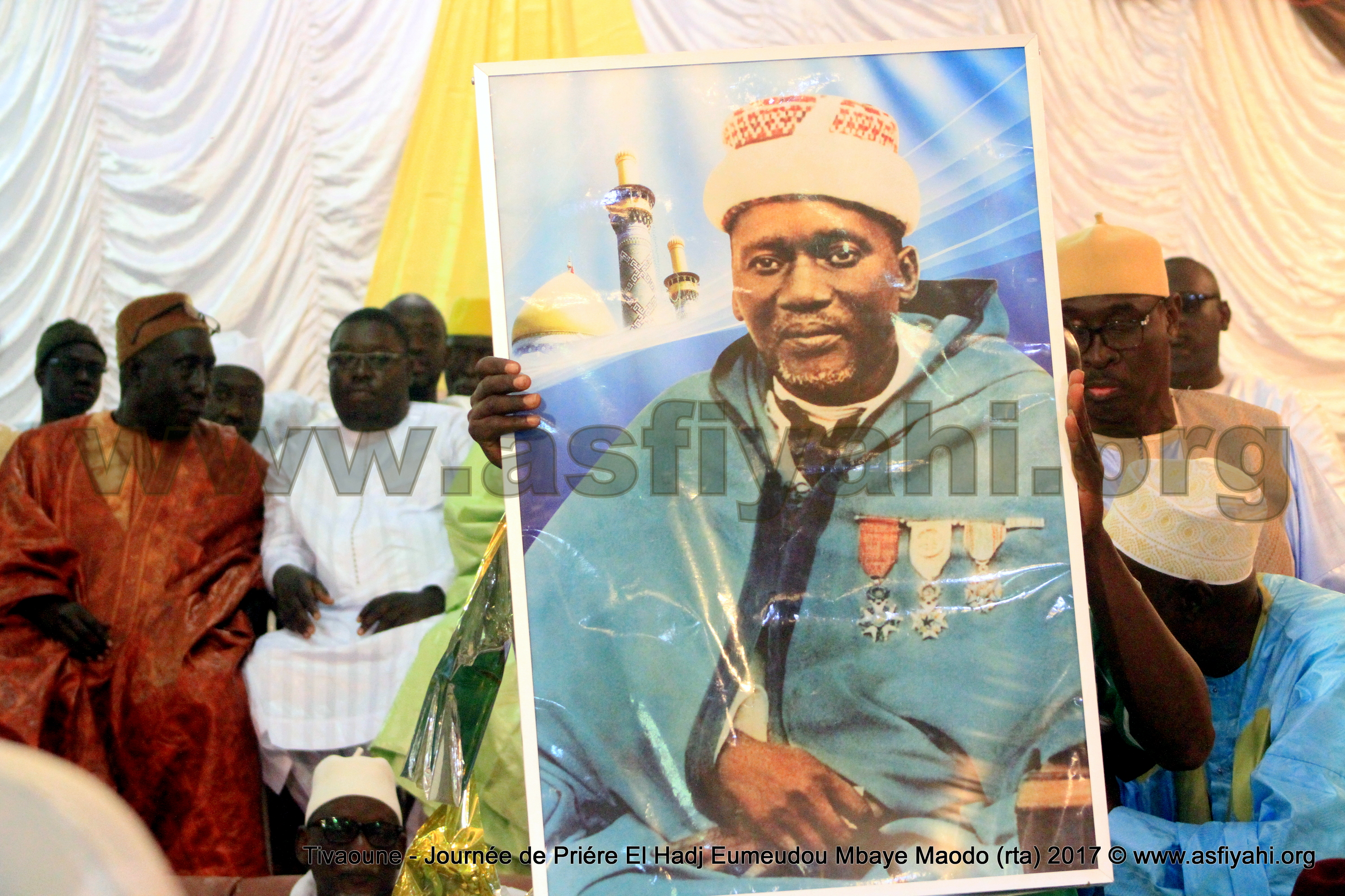 PHOTOS - TIVAOUANE - Les Images de la Journée de Prières EL Hadj Eumeudou Mbaye Maodo (rta), Père d'El Hadj Mansour Mbaye, edition 2017