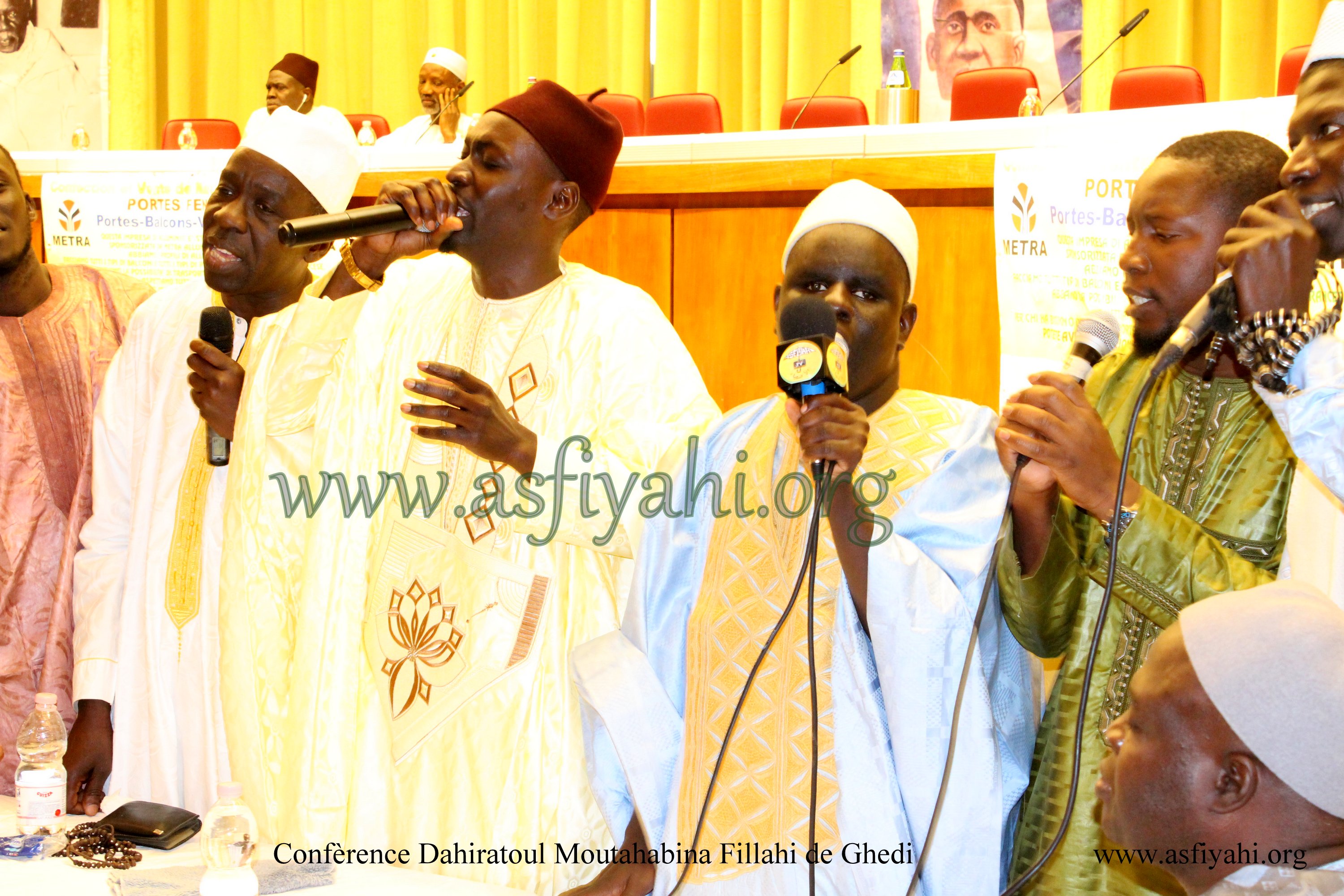 PHOTOS - ITALIE - BRESCIA : Les images de la Conférence du Dahiratoul Moutahabina Fillahi de Ghedi co-présidé par Serigne Habib SY Mansour et Serigne Cheikhou Oumar SY Djamil