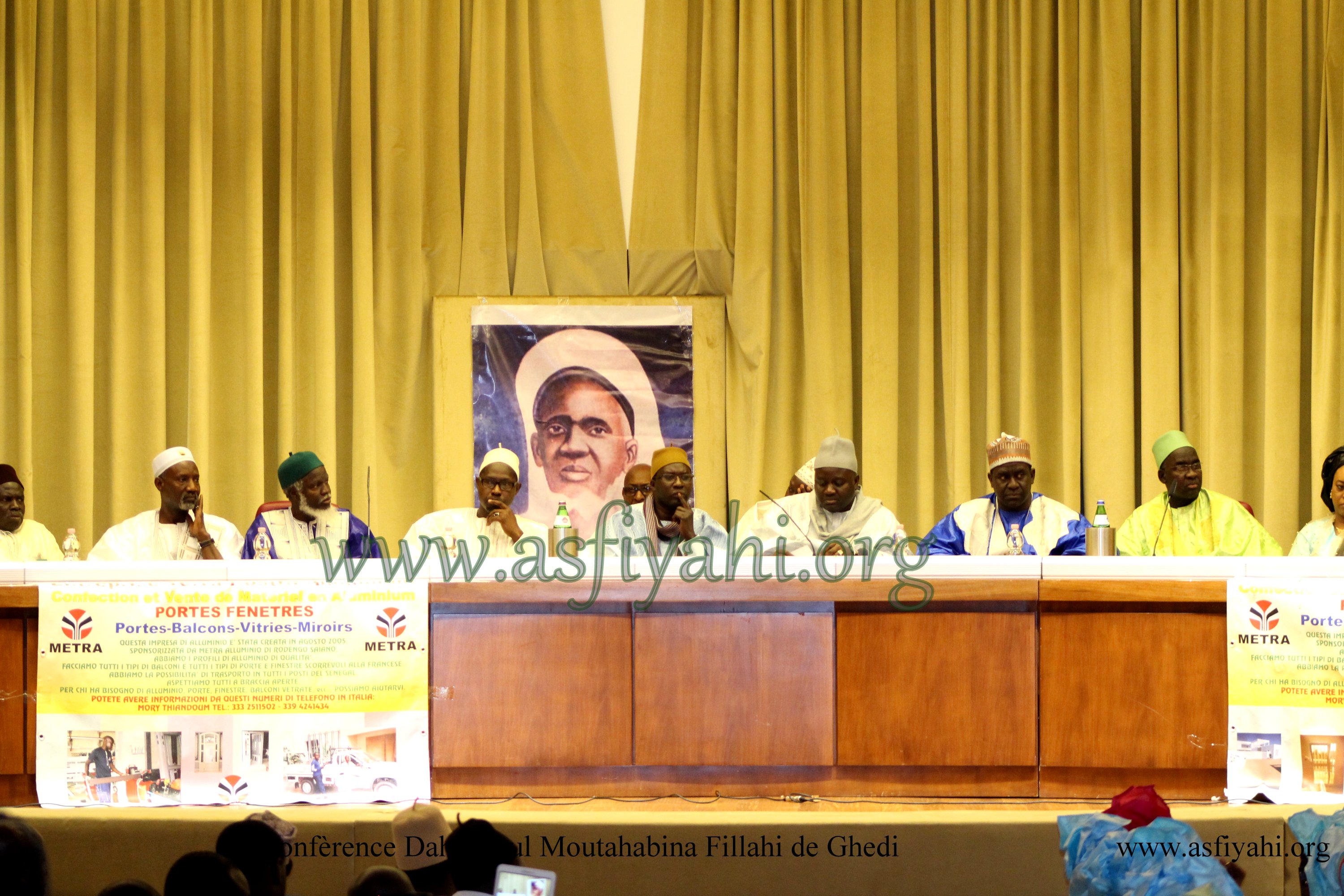 PHOTOS - ITALIE - BRESCIA : Les images de la Conférence du Dahiratoul Moutahabina Fillahi de Ghedi co-présidé par Serigne Habib SY Mansour et Serigne Cheikhou Oumar SY Djamil