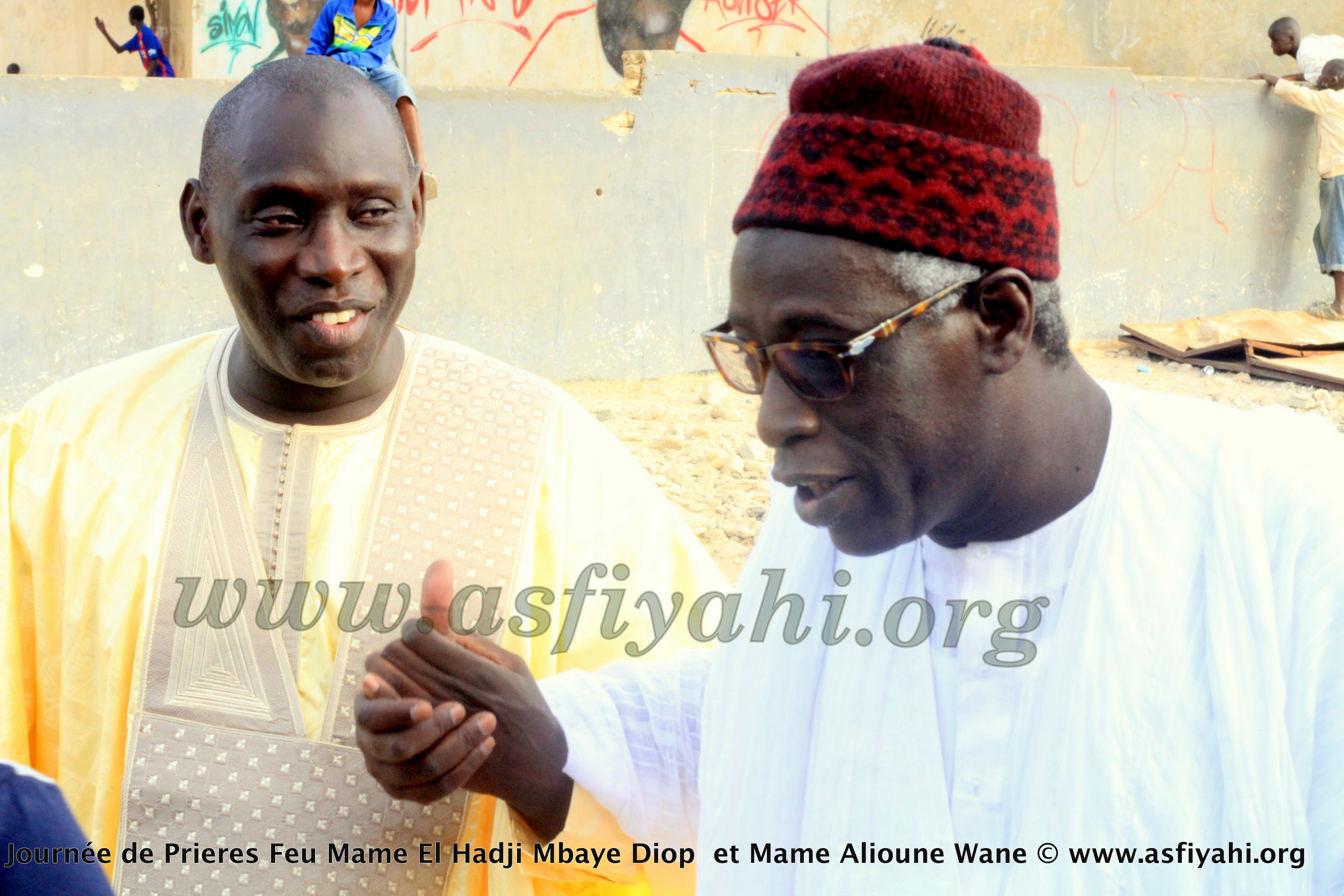 PHOTOS - OUKAM - Les Images de la journée de Prières de la Famille de Mame Mbaye Diop de Ouakam, l'un des premiers Moukhadams de Seydil Hadj Malick Sy au Cap Vert, Mame Alioune Wane et condisciples