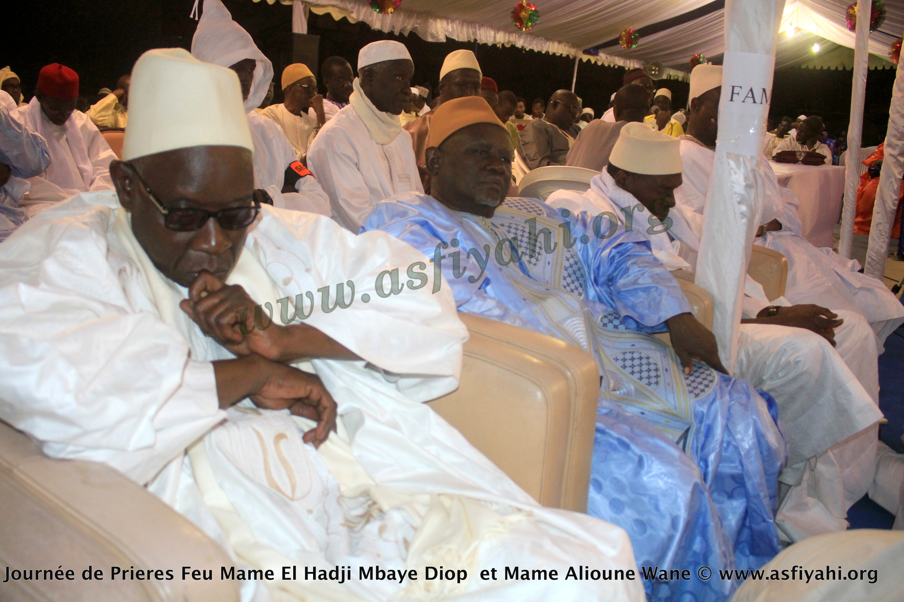 PHOTOS - OUKAM - Les Images de la journée de Prières de la Famille de Mame Mbaye Diop de Ouakam, l'un des premiers Moukhadams de Seydil Hadj Malick Sy au Cap Vert, Mame Alioune Wane et condisciples