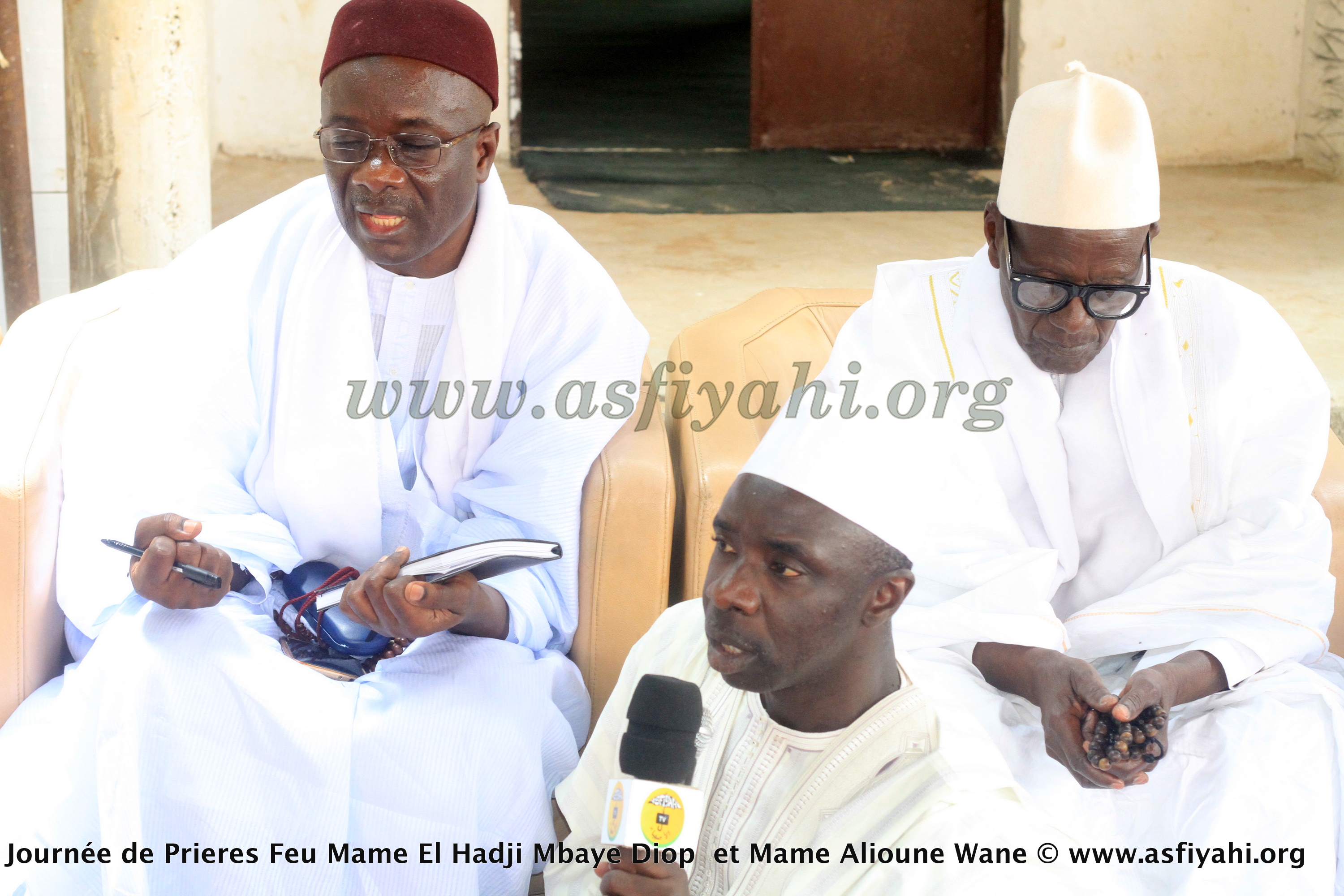 PHOTOS - OUKAM - Les Images de la journée de Prières de la Famille de Mame Mbaye Diop de Ouakam, l'un des premiers Moukhadams de Seydil Hadj Malick Sy au Cap Vert, Mame Alioune Wane et condisciples