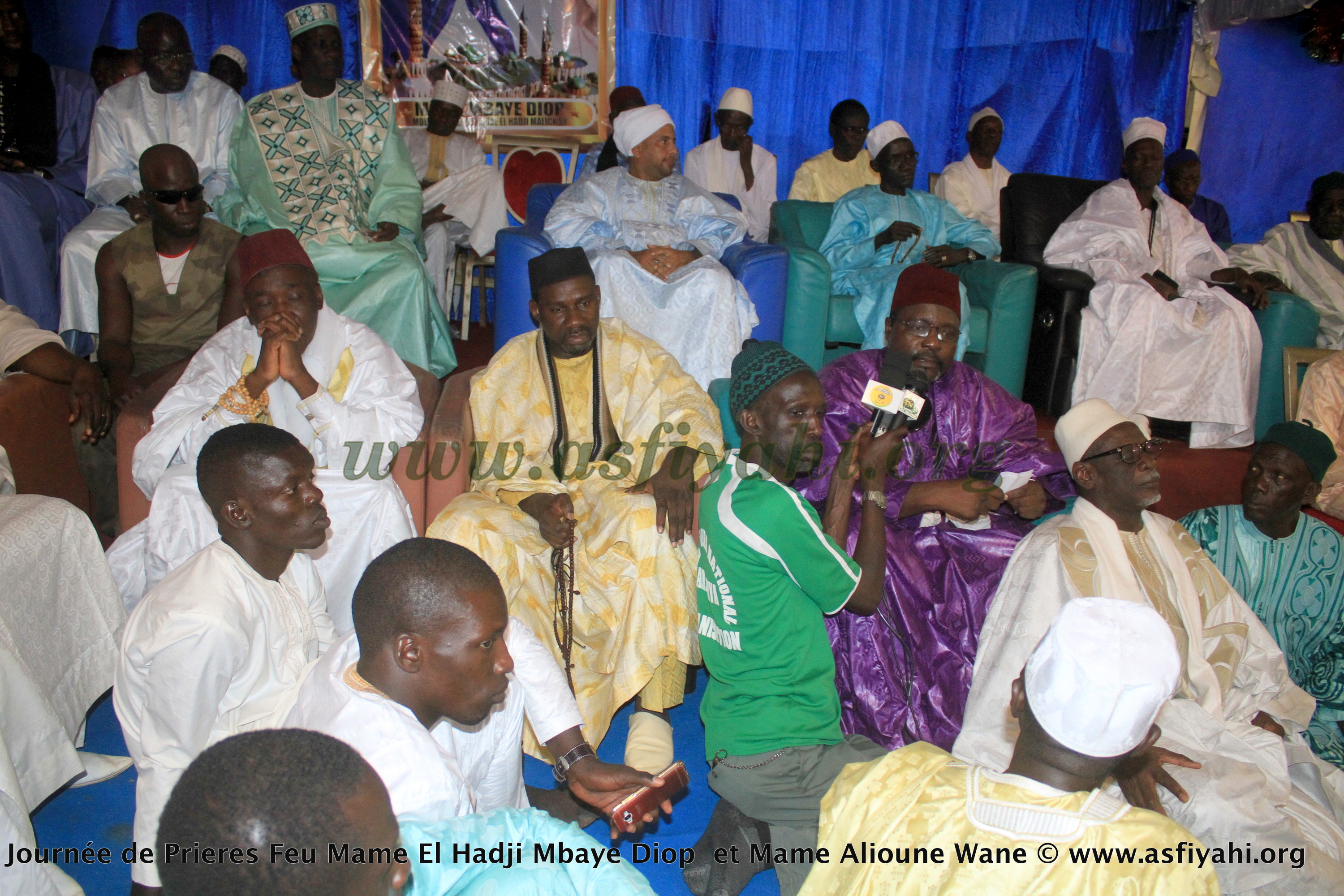 PHOTOS - OUKAM - Les Images de la journée de Prières de la Famille de Mame Mbaye Diop de Ouakam, l'un des premiers Moukhadams de Seydil Hadj Malick Sy au Cap Vert, Mame Alioune Wane et condisciples