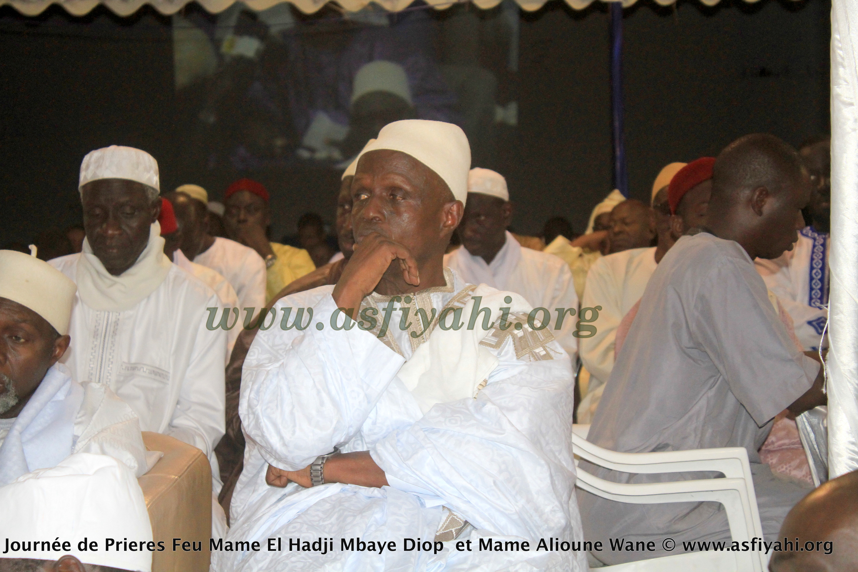 PHOTOS - OUKAM - Les Images de la journée de Prières de la Famille de Mame Mbaye Diop de Ouakam, l'un des premiers Moukhadams de Seydil Hadj Malick Sy au Cap Vert, Mame Alioune Wane et condisciples