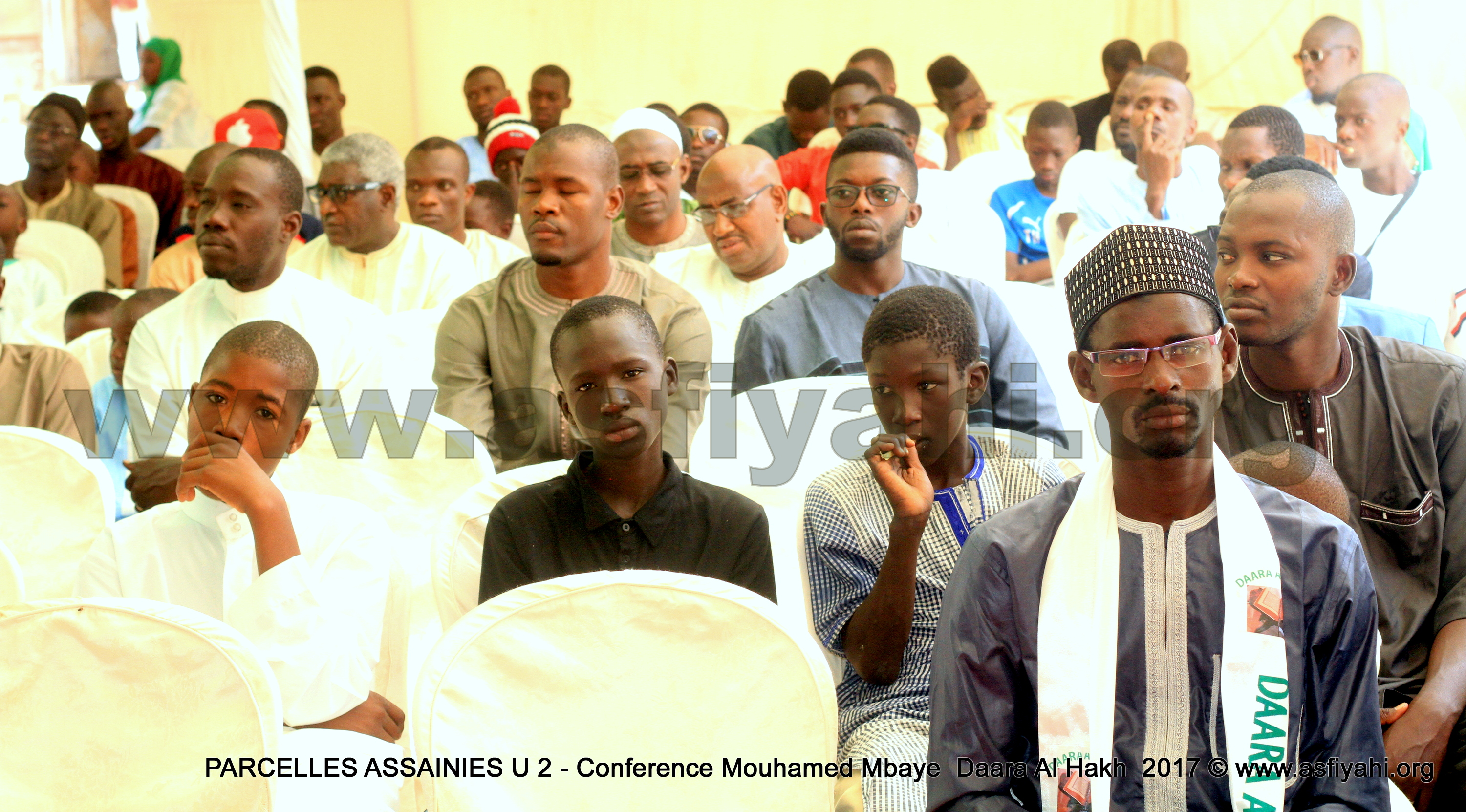 PHOTOS - 28 MAI 2017 AUX PARCELLES ASSAINIES U2 - Les images de la Conférence du Daara Al Haqq de Oustaz Mouhamed Mbaye