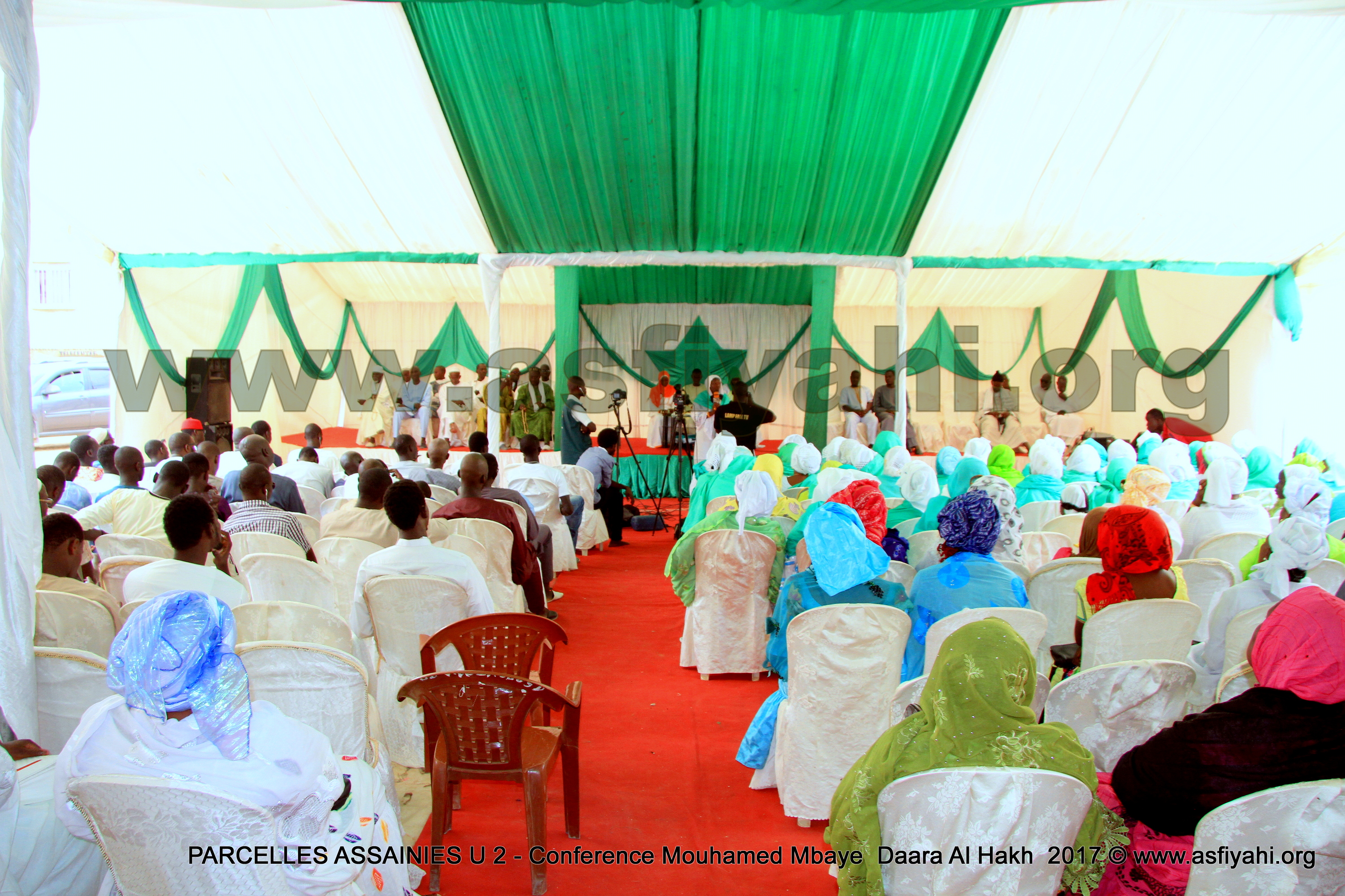 PHOTOS - 28 MAI 2017 AUX PARCELLES ASSAINIES U2 - Les images de la Conférence du Daara Al Haqq de Oustaz Mouhamed Mbaye