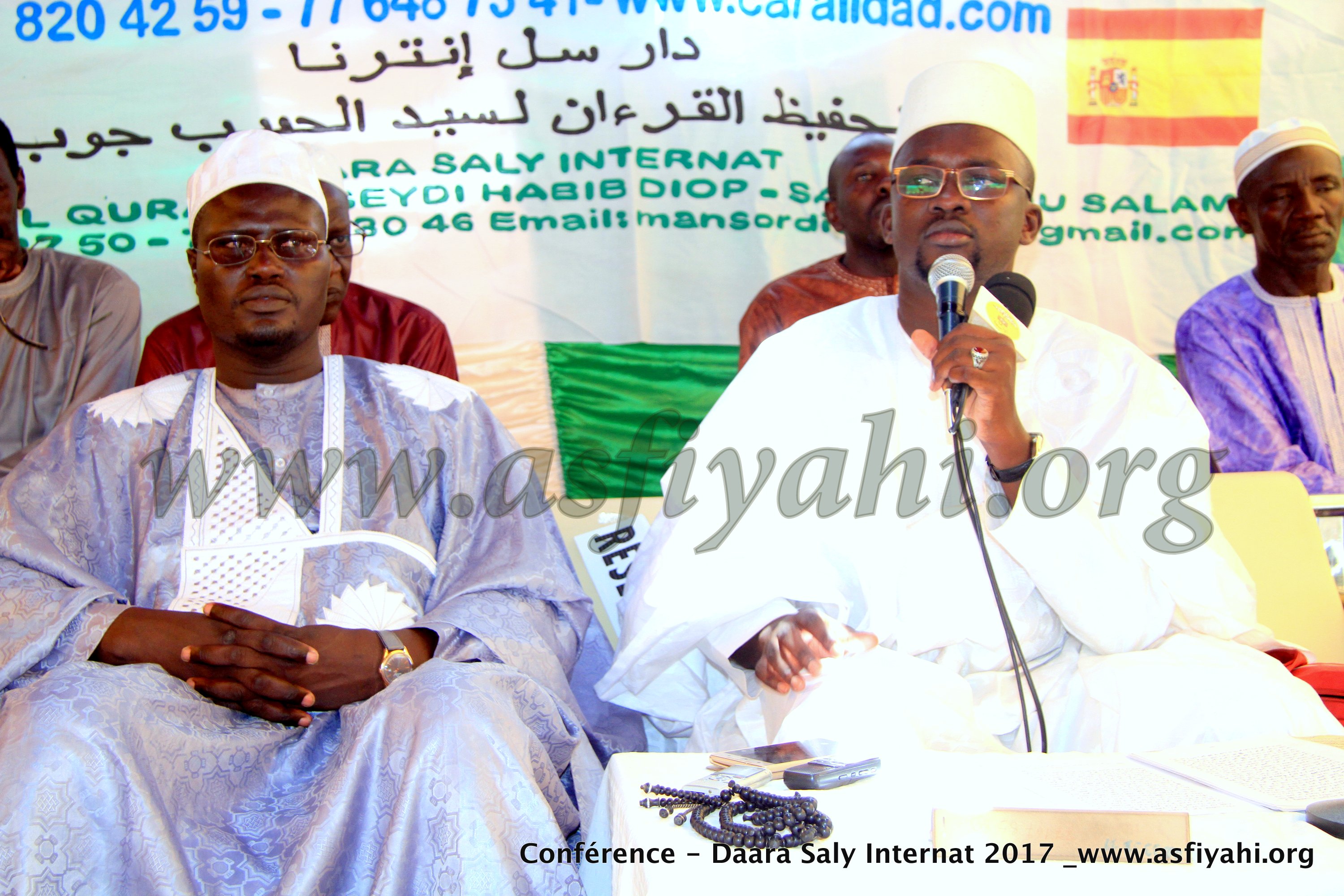 PHOTOS - Les Images de la Conférence du Daara Saly Internat , édition 2017 , animée par Oustaz Makhtar Sarr