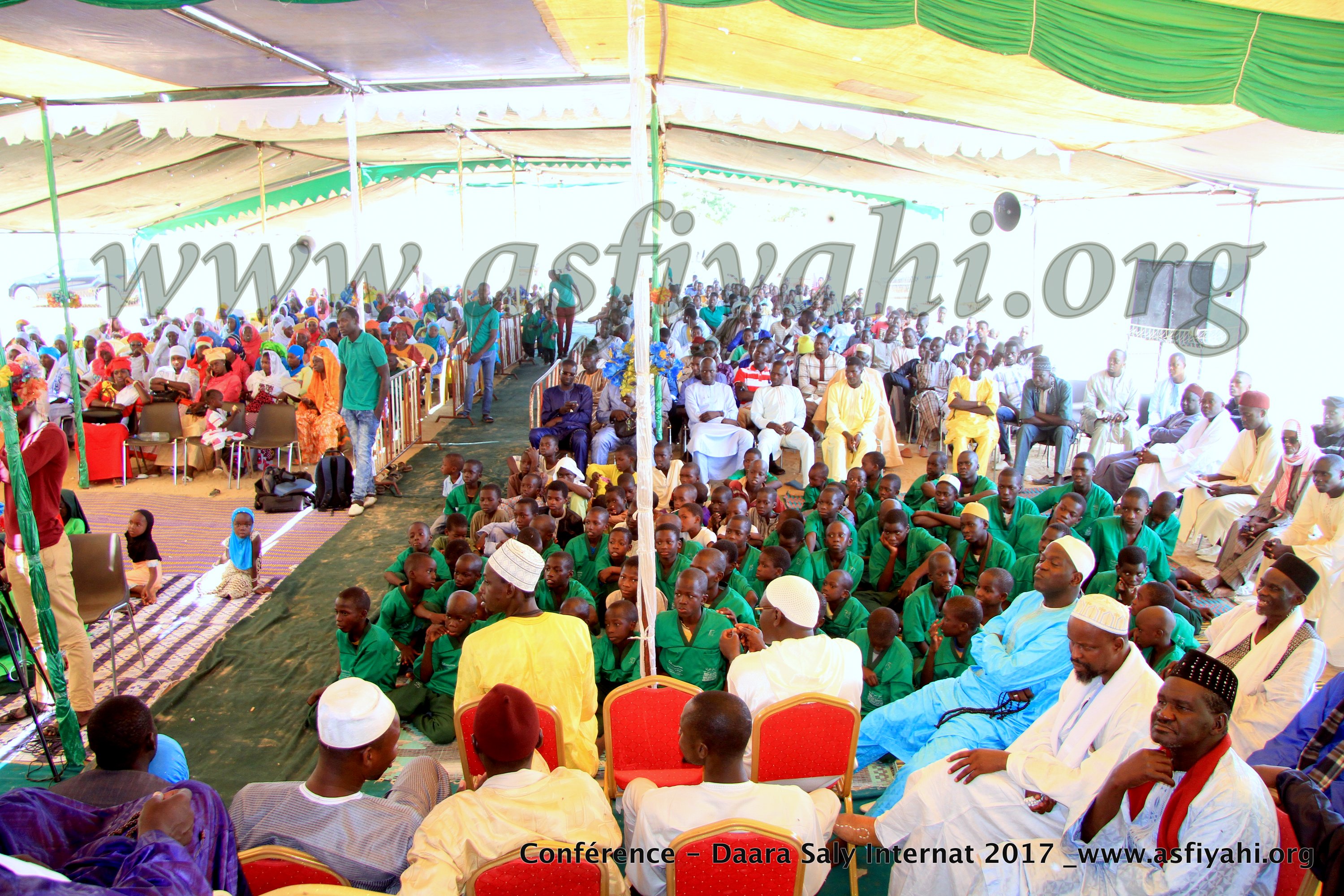 PHOTOS - Les Images de la Conférence du Daara Saly Internat , édition 2017 , animée par Oustaz Makhtar Sarr